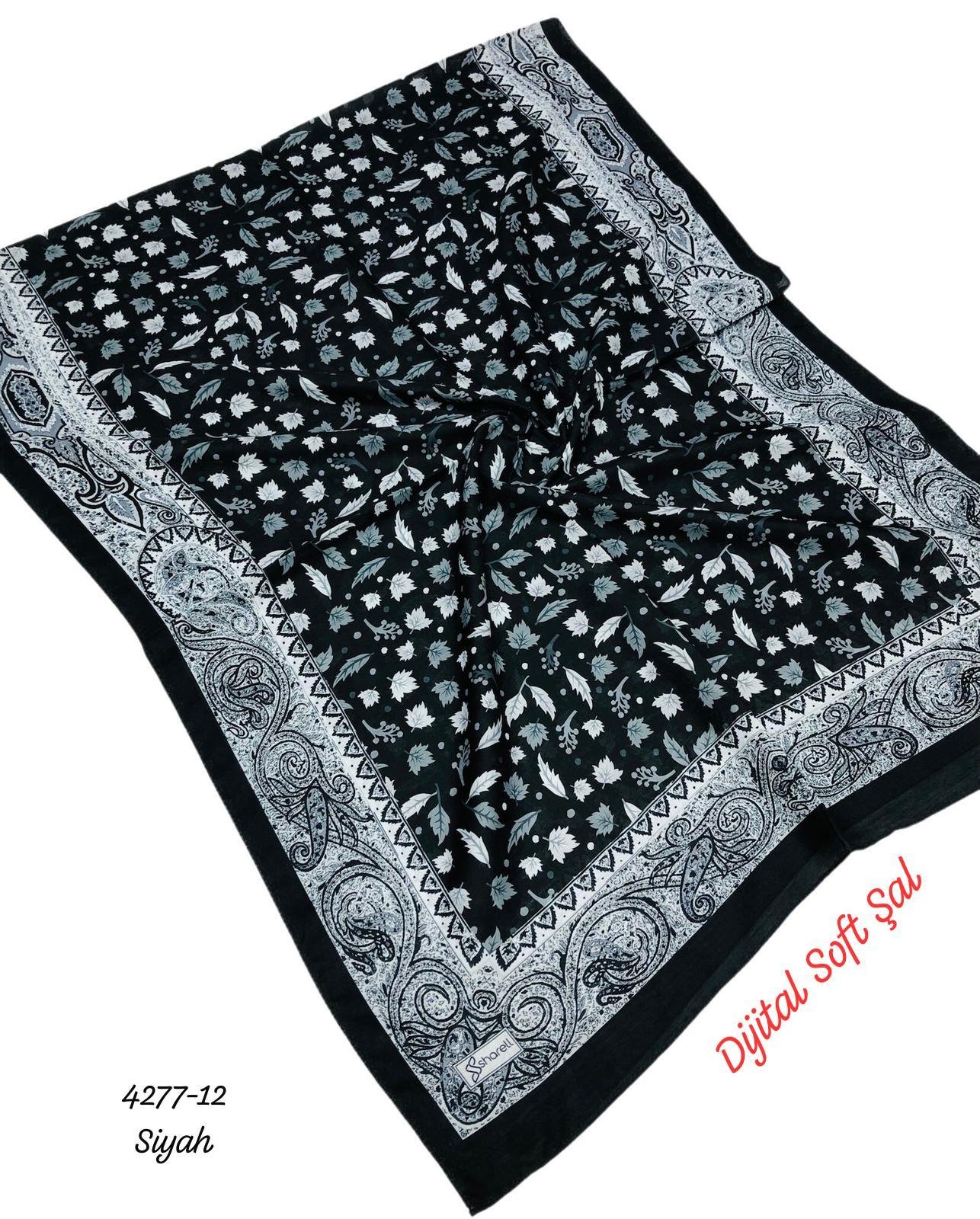 4277 Dijital Soft Şal