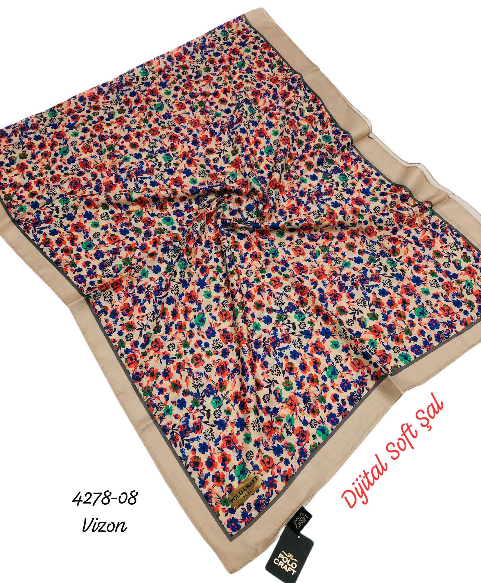4278 Dijital Soft Şal