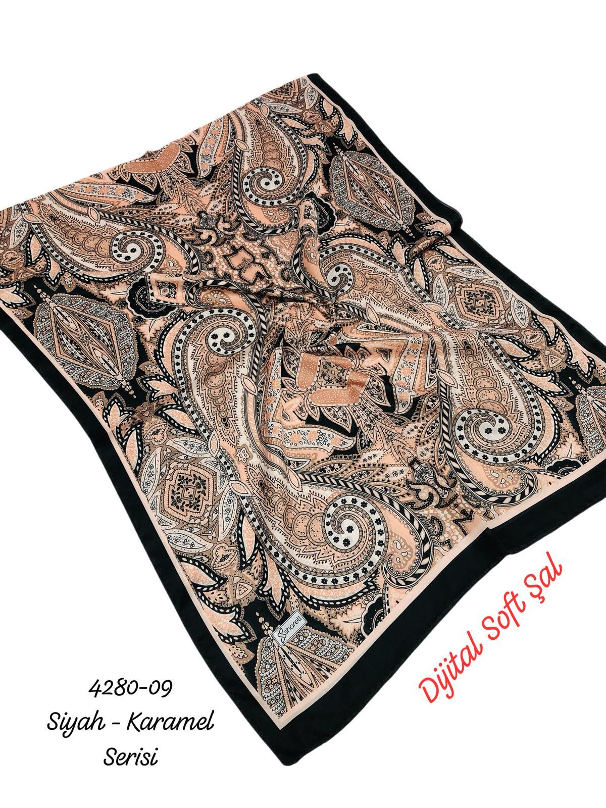 4280 Dijital Soft Şal