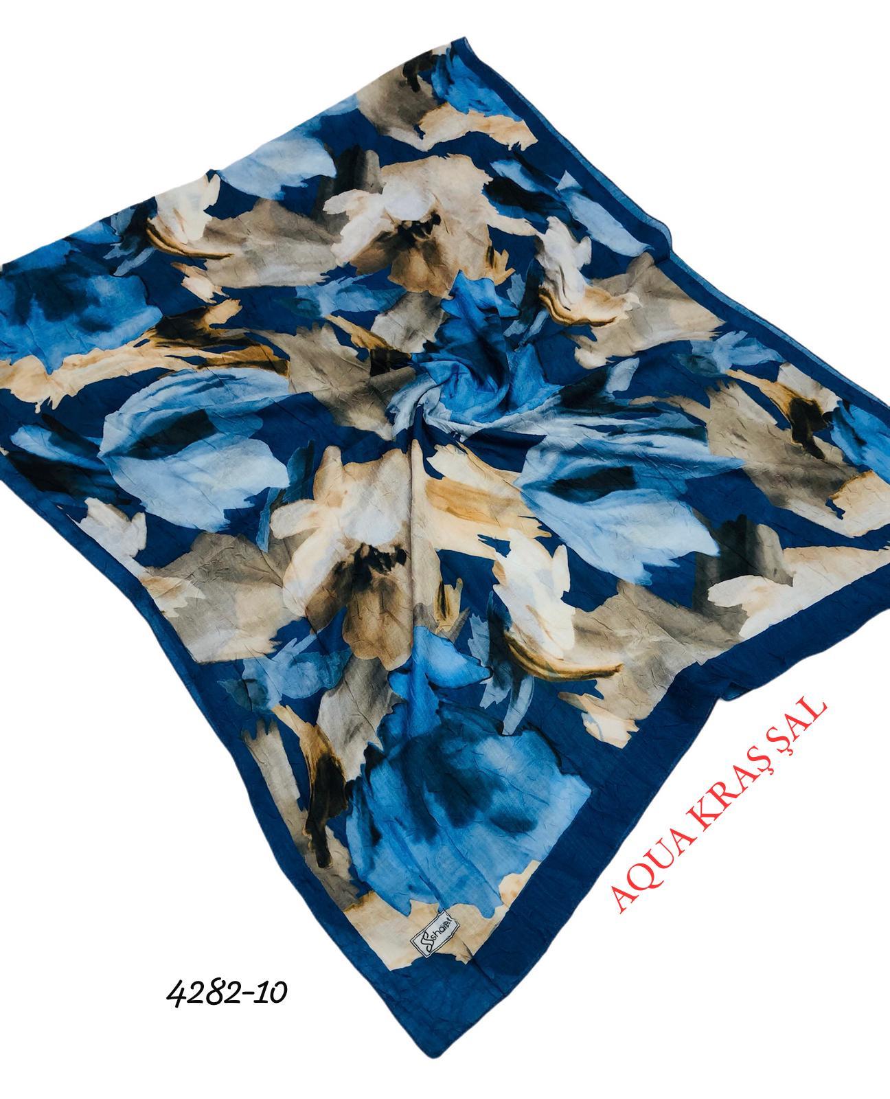 4282 Aqua Kraş Şal