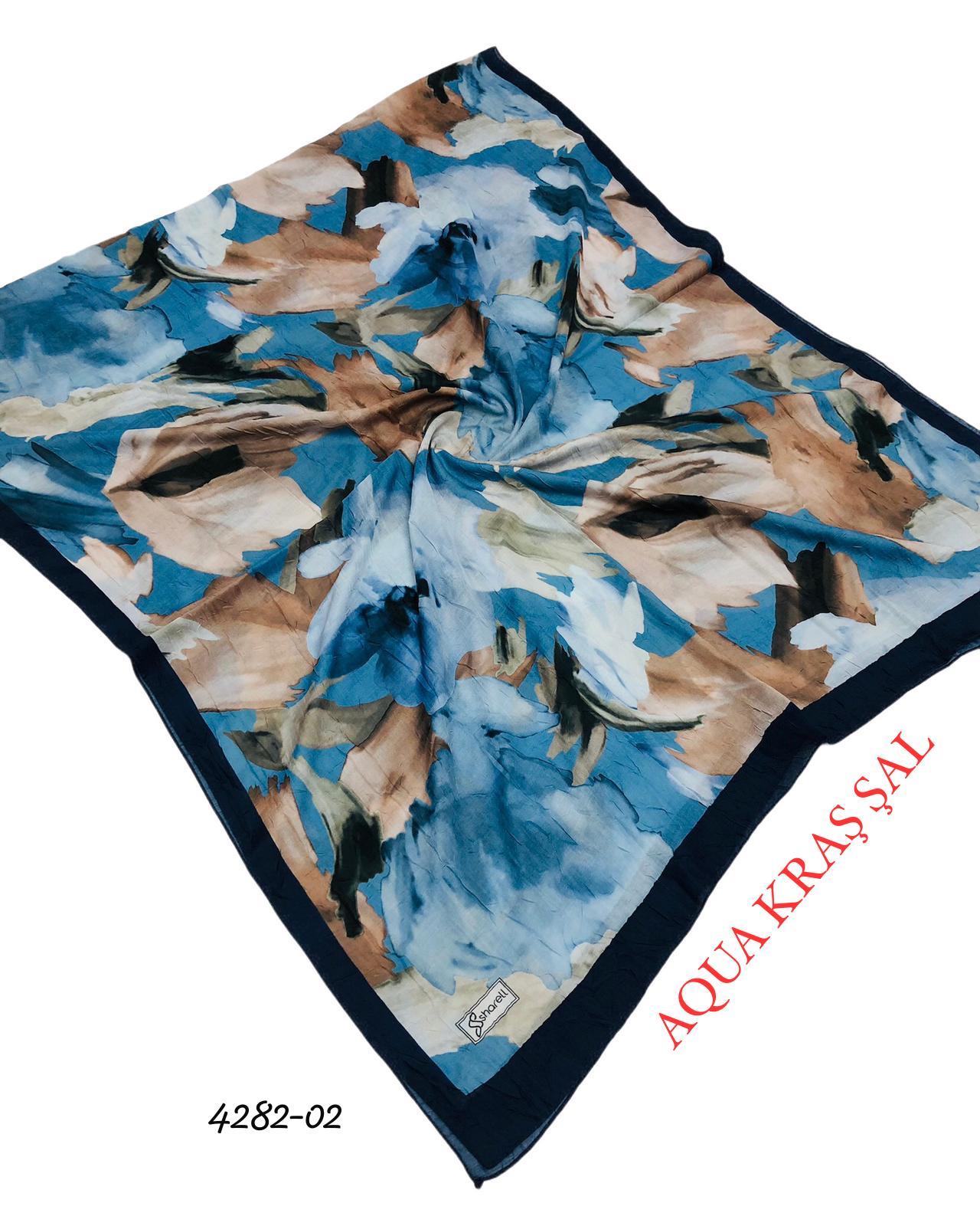 4282 Aqua Kraş Şal