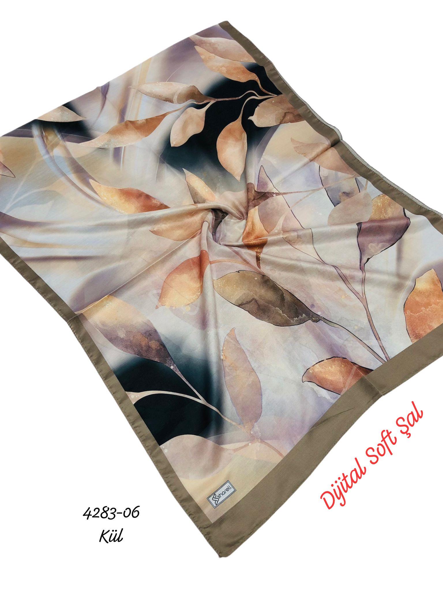 4283 Dijital Soft Şal