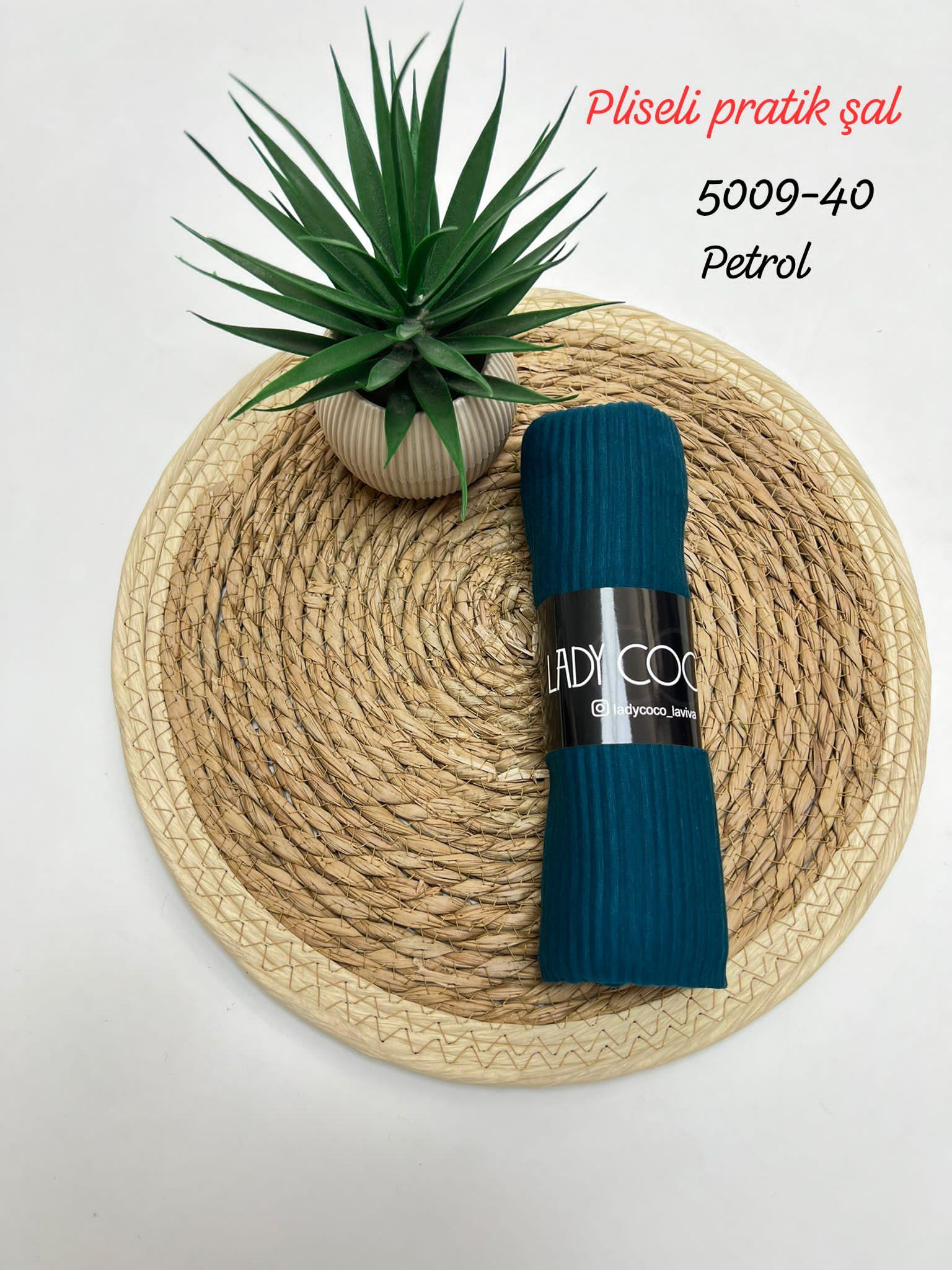 5009 Pliseli Pratik Şal