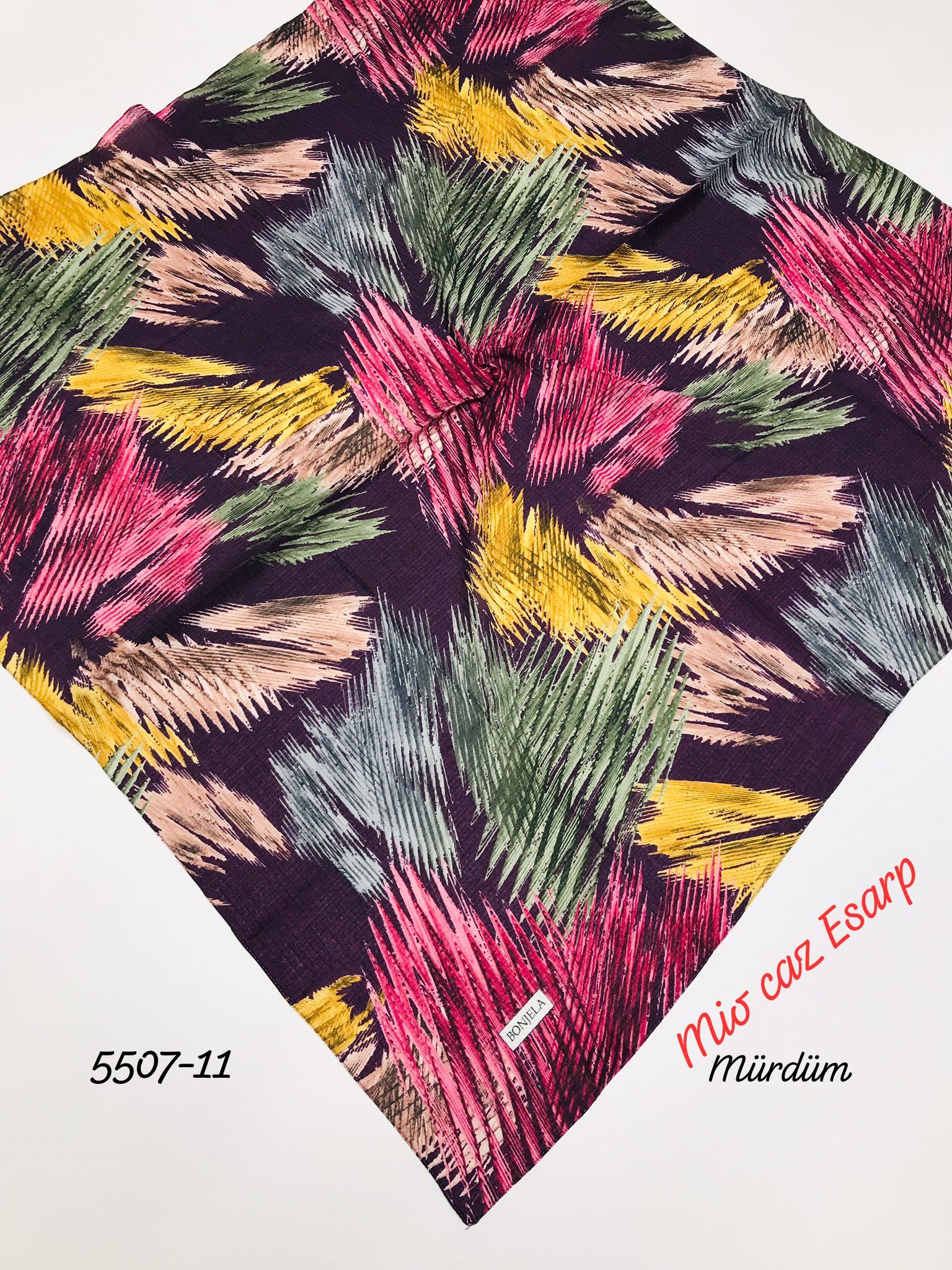 5507 Desenli Mio Caz Eşarp
