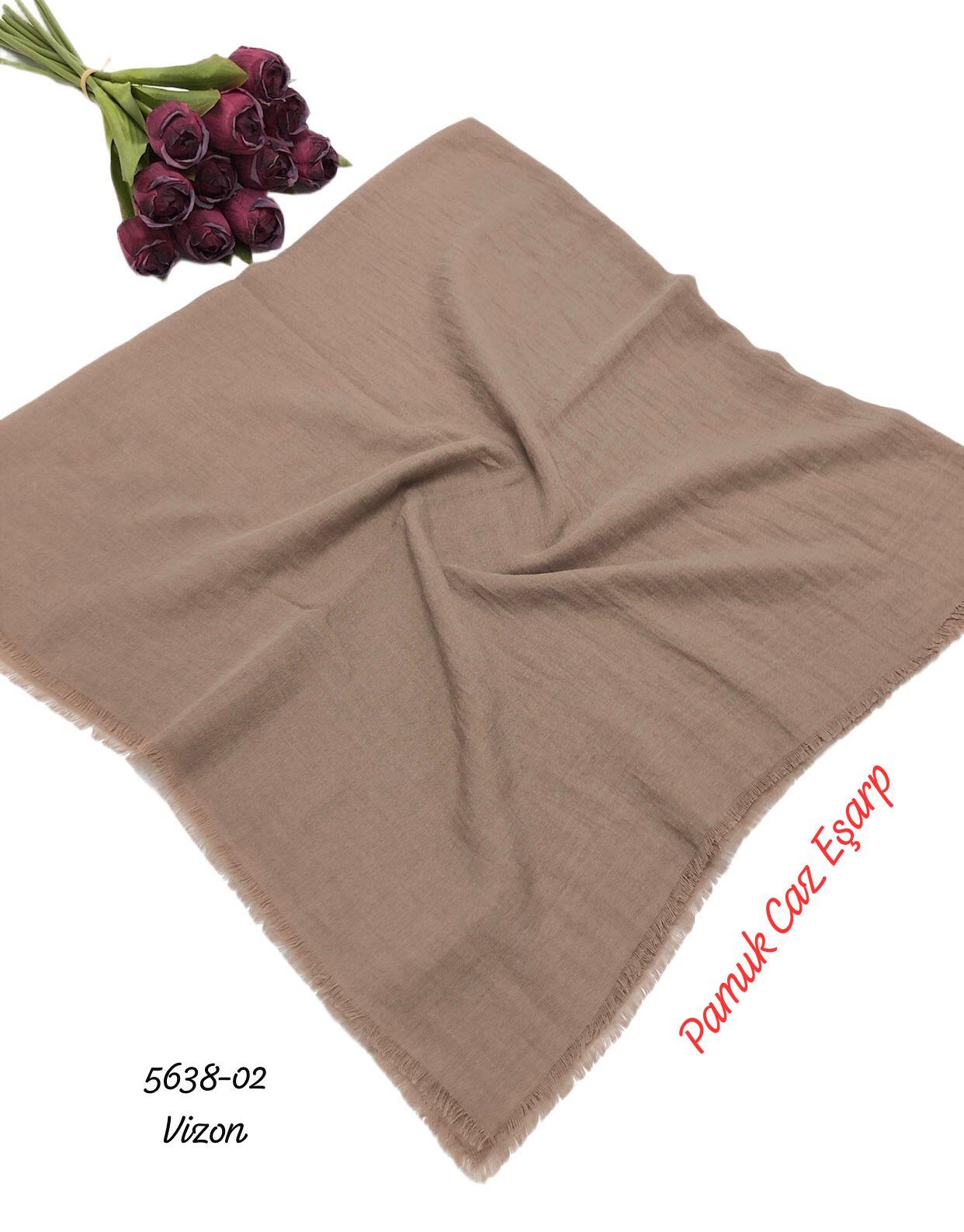 5638 Pamuk Caz Eşarp