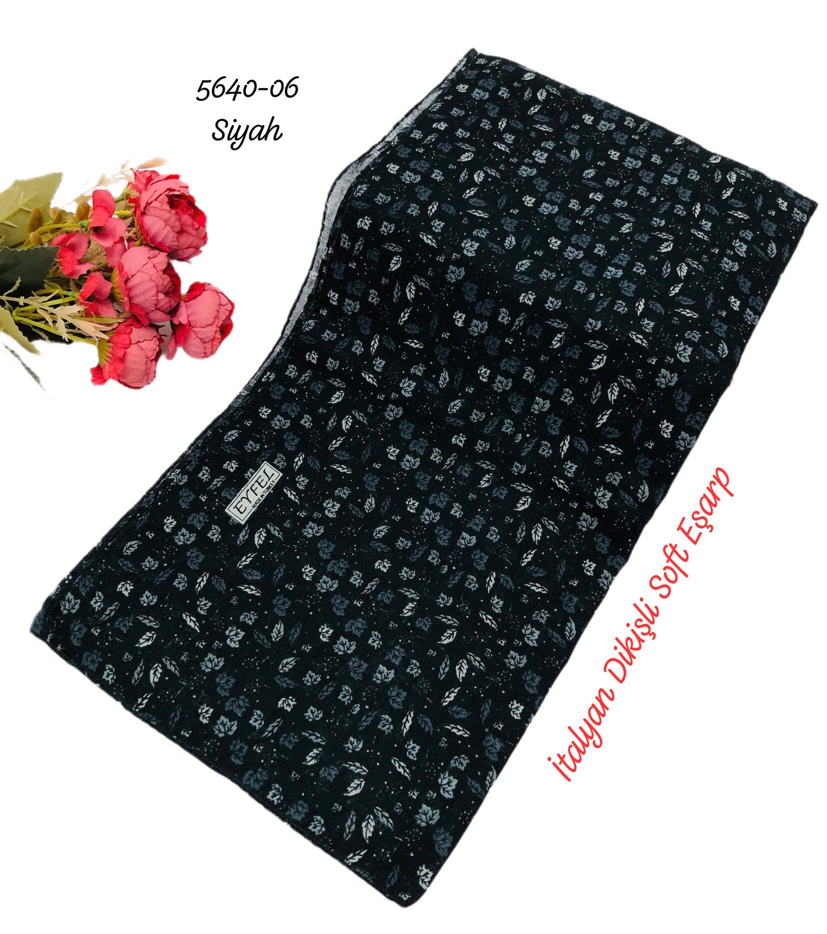 5640 İtalyan Dikişli (Yazlık) Soft Eşarp