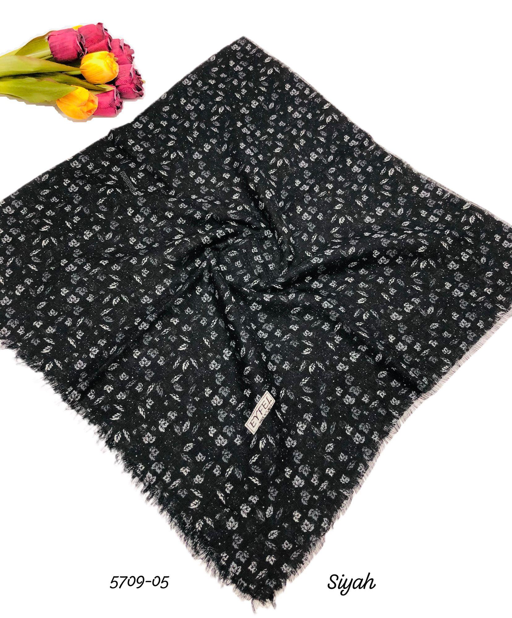 5709 Flamlı Pamuk Eşarp