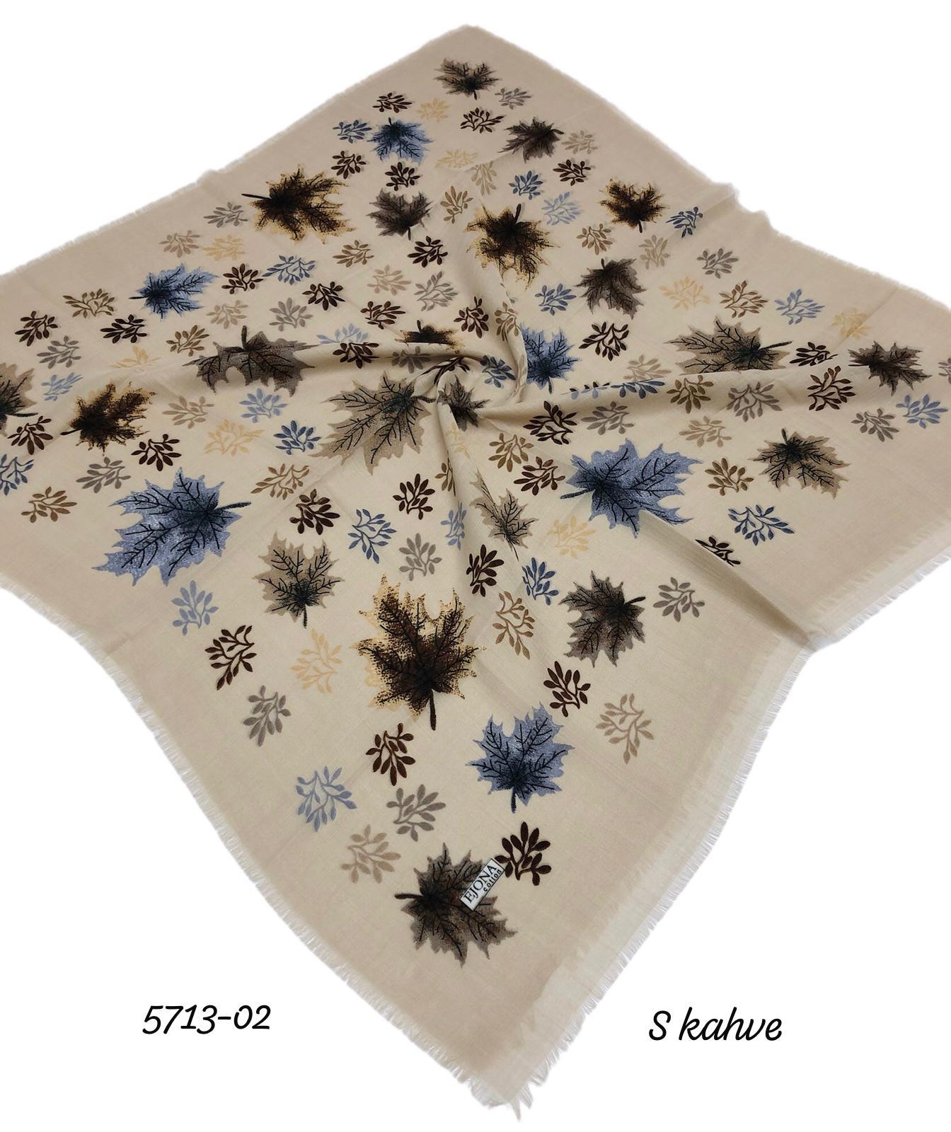 5713 Flamlı Pamuk Eşarp