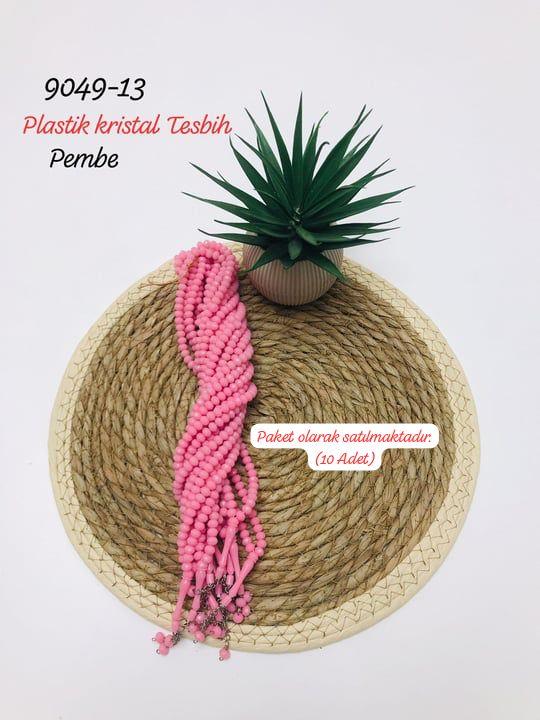 9049 Kristal Plastik 99 Tesbih