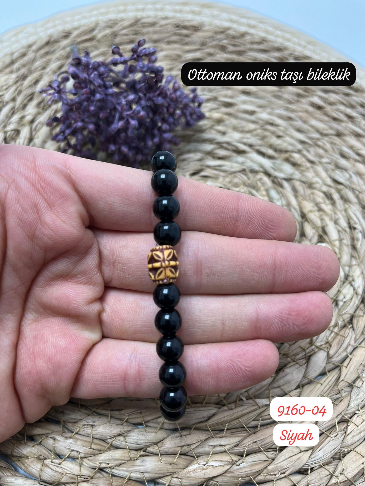 9160 Ottoman Oniks Taşı Bileklik