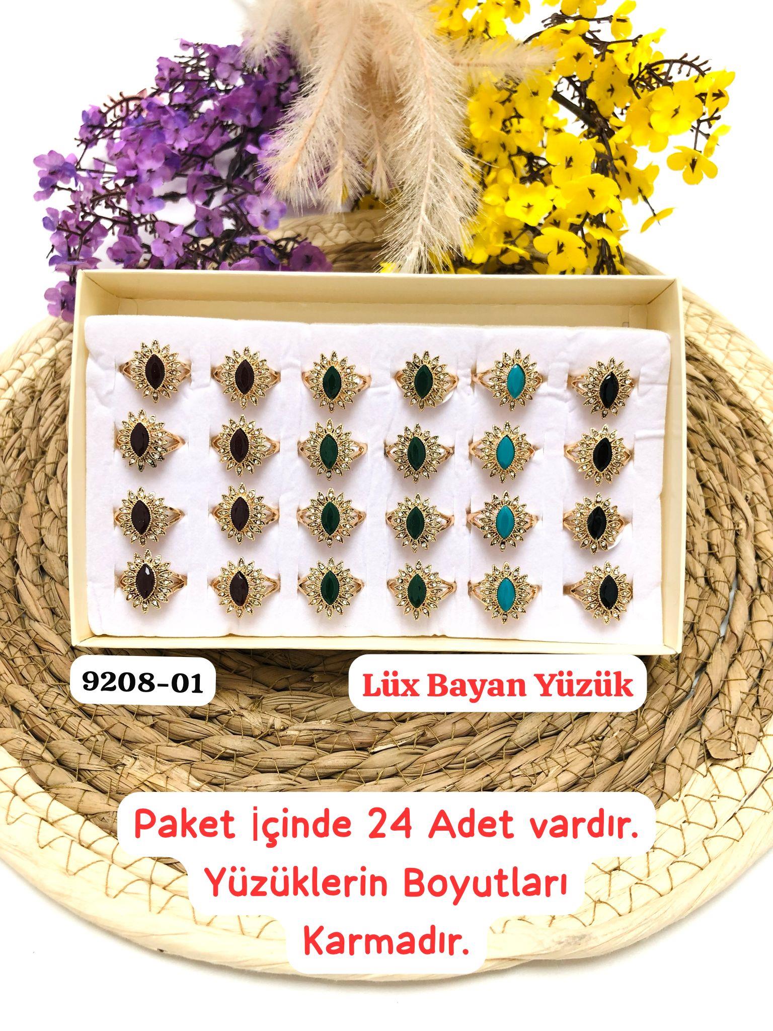 9208 Lüks Bayan Yüzük