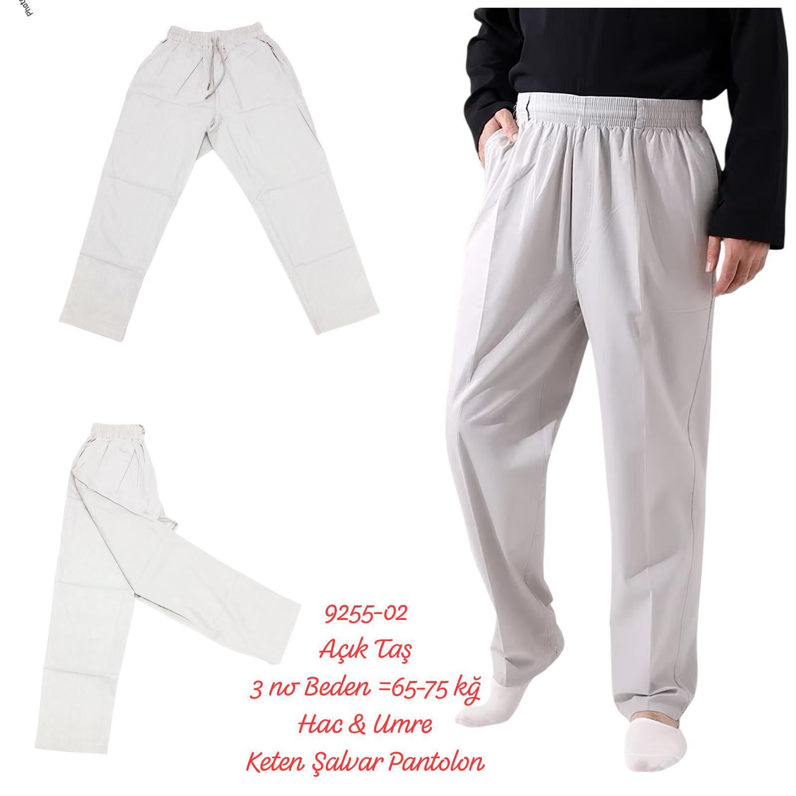9255 Hac & Umre Keten Şalvar Pantalon