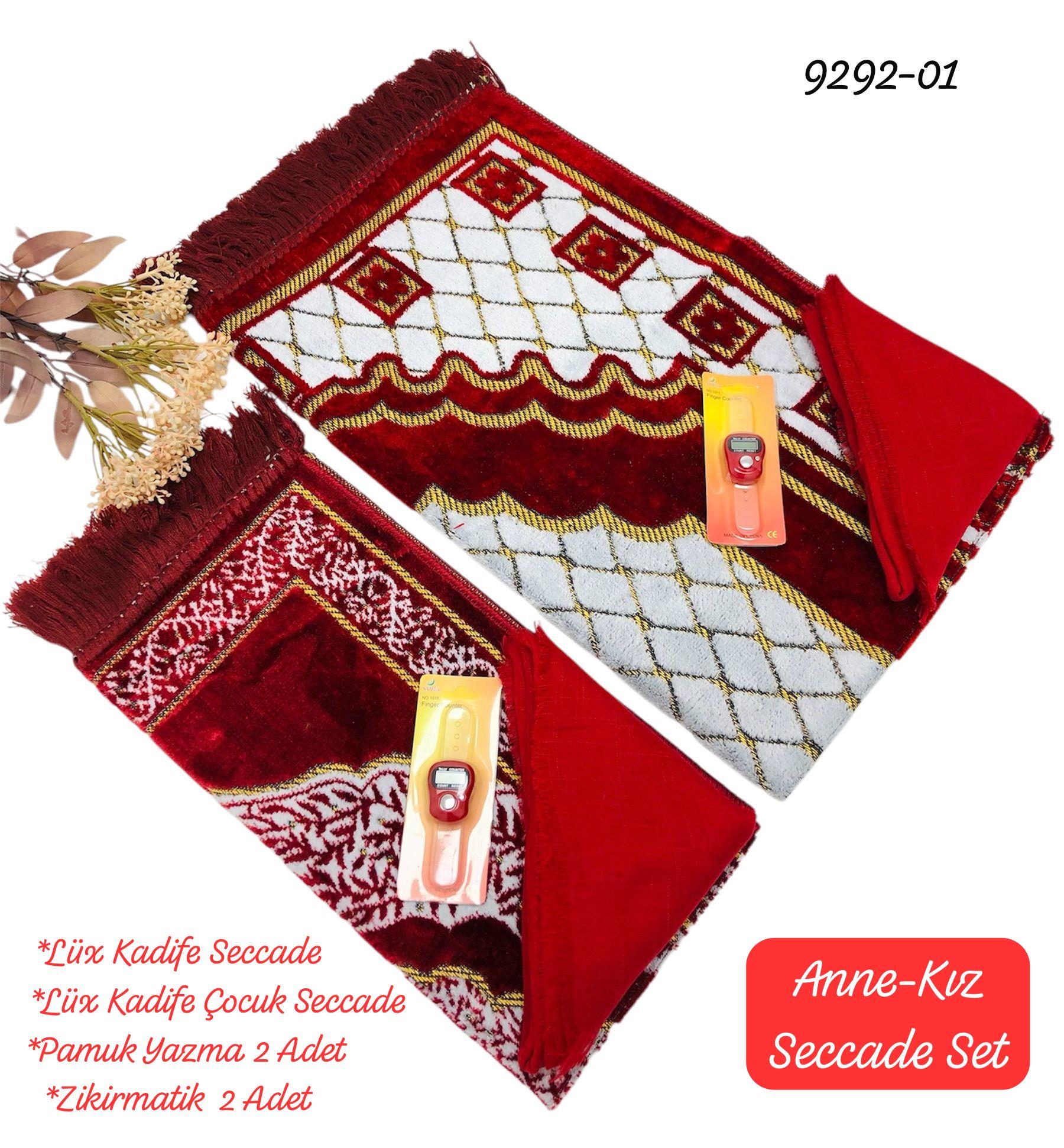 9292 Anne Kız Seccade Set