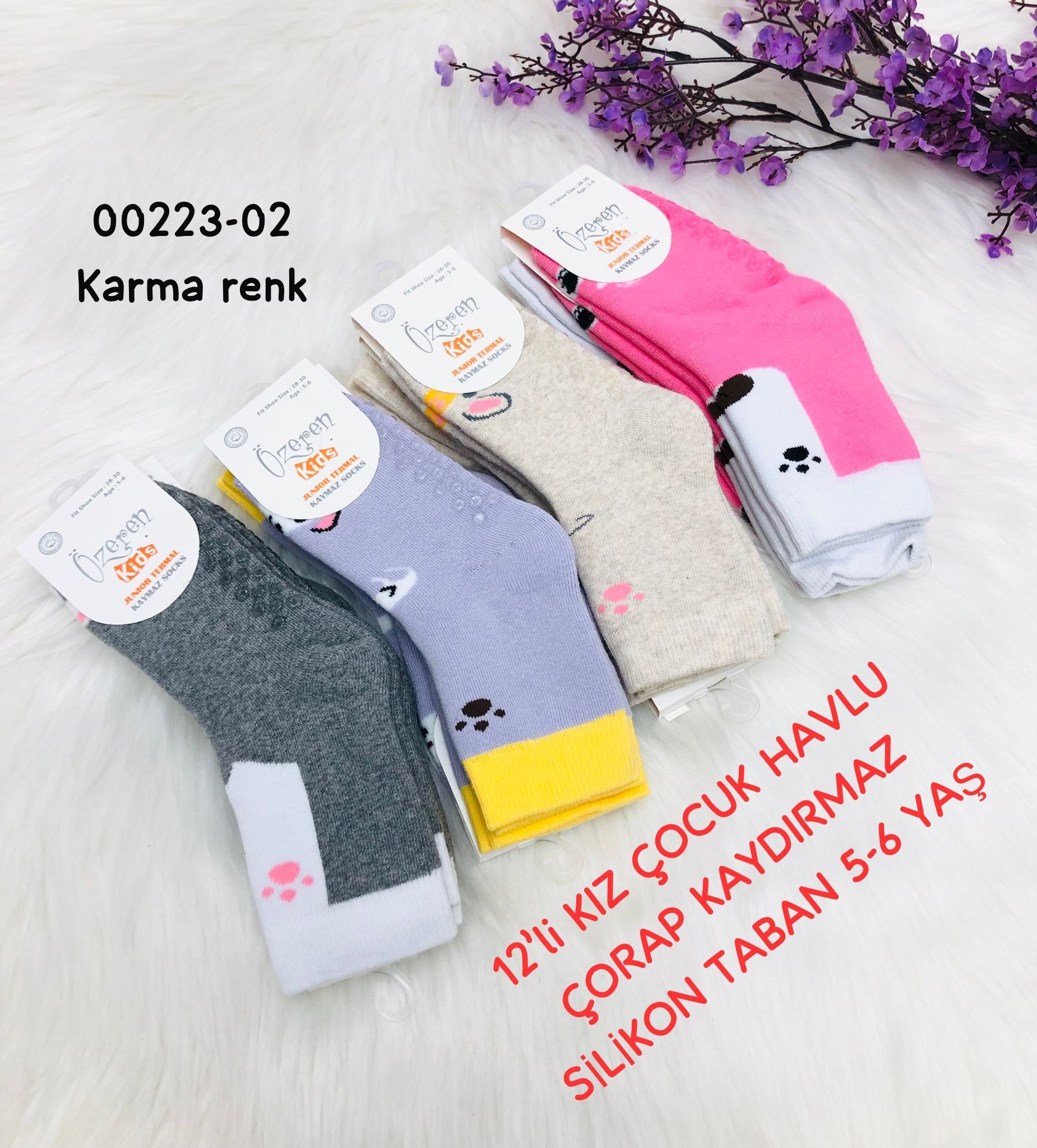 Çocuk Havlu Çorap