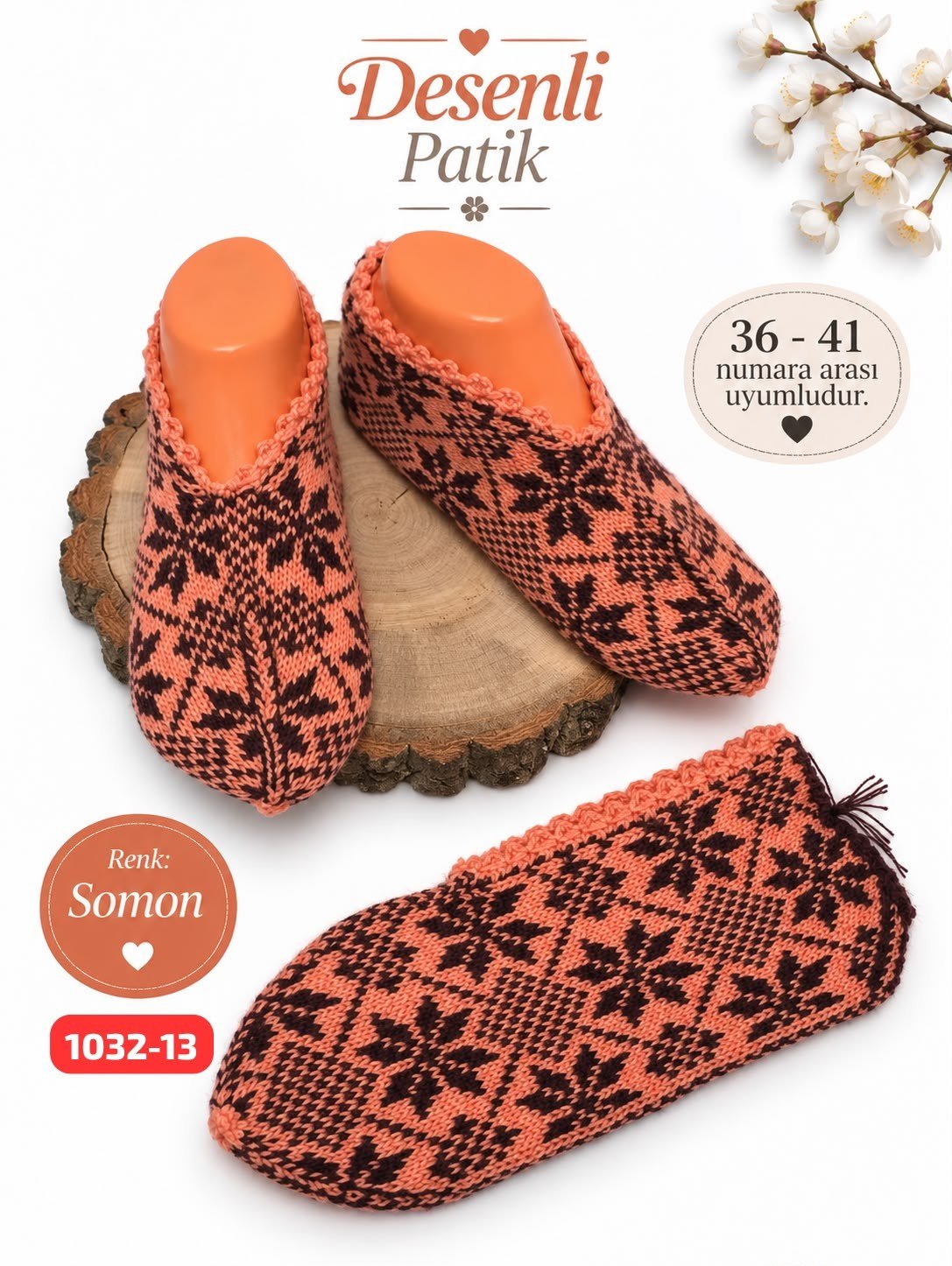 Desenli Patik