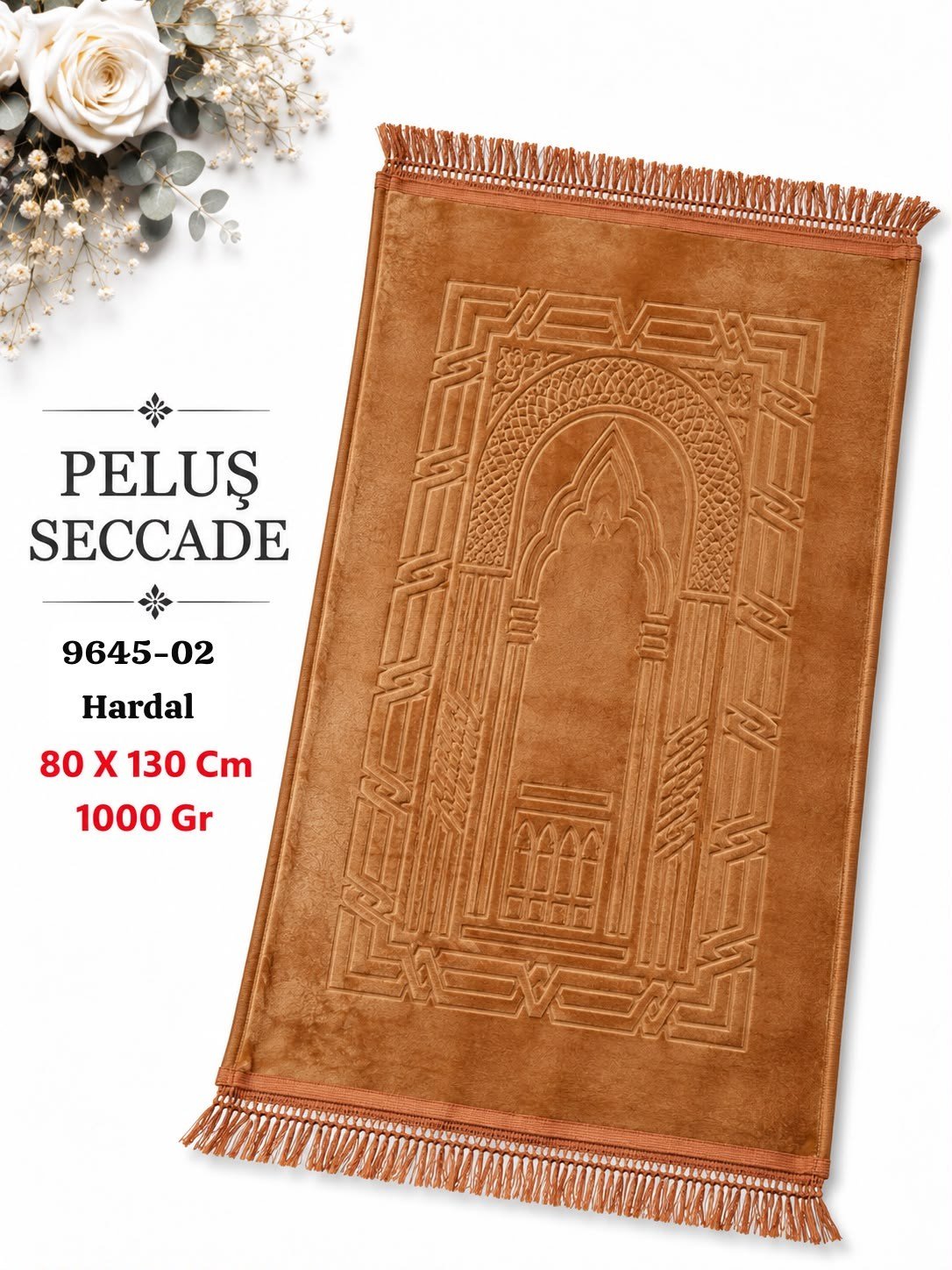 Düz Peluş Seccade