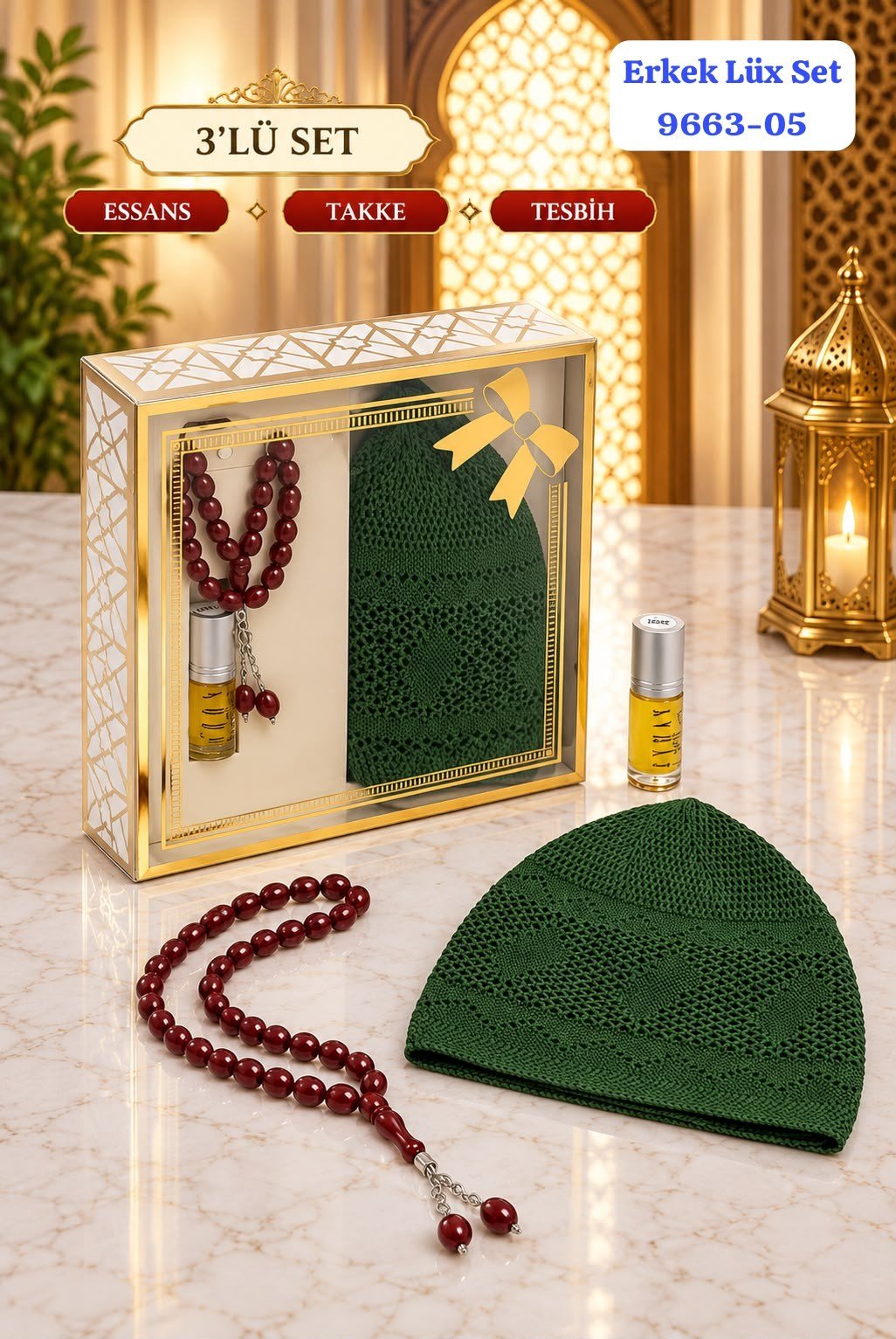 Erkek Hac Umre Hediyelik Set