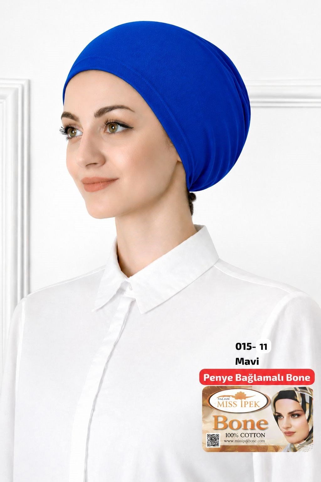 Lüks Penye Bağlamalı Bone