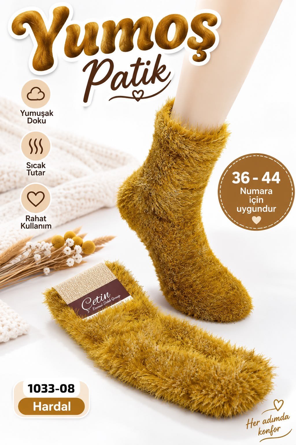 Yumoş Patik Çorap