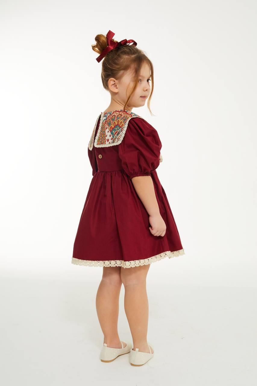 BORDO ETNİK DESEN ELSİSE