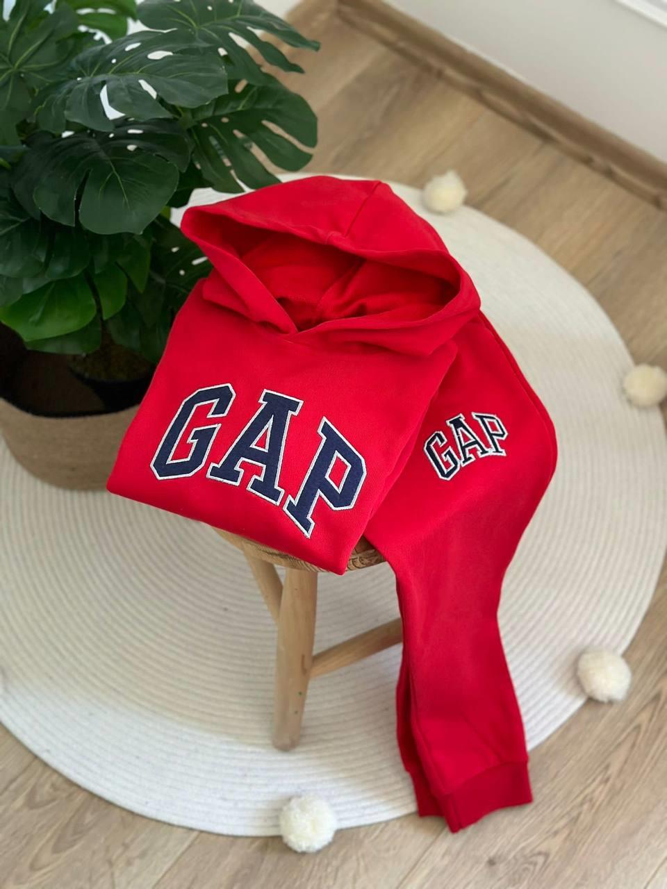 Gap Kırmızı kapüşonlu Eşofman takımı