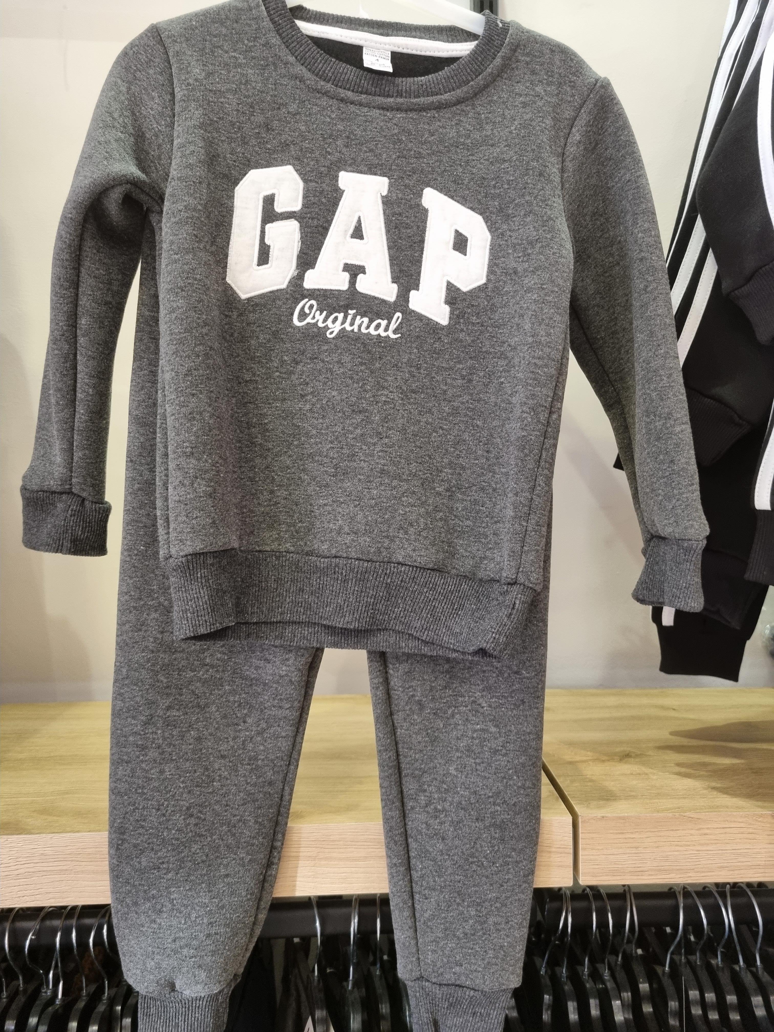 Gap  Şardonlu Eşofman Takımı Koyu Gri