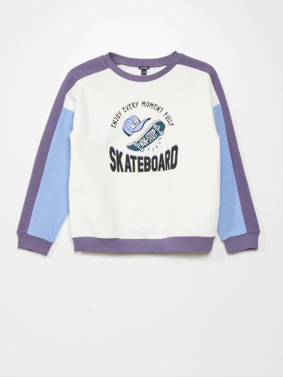 Kaykaylı sweatshirt 