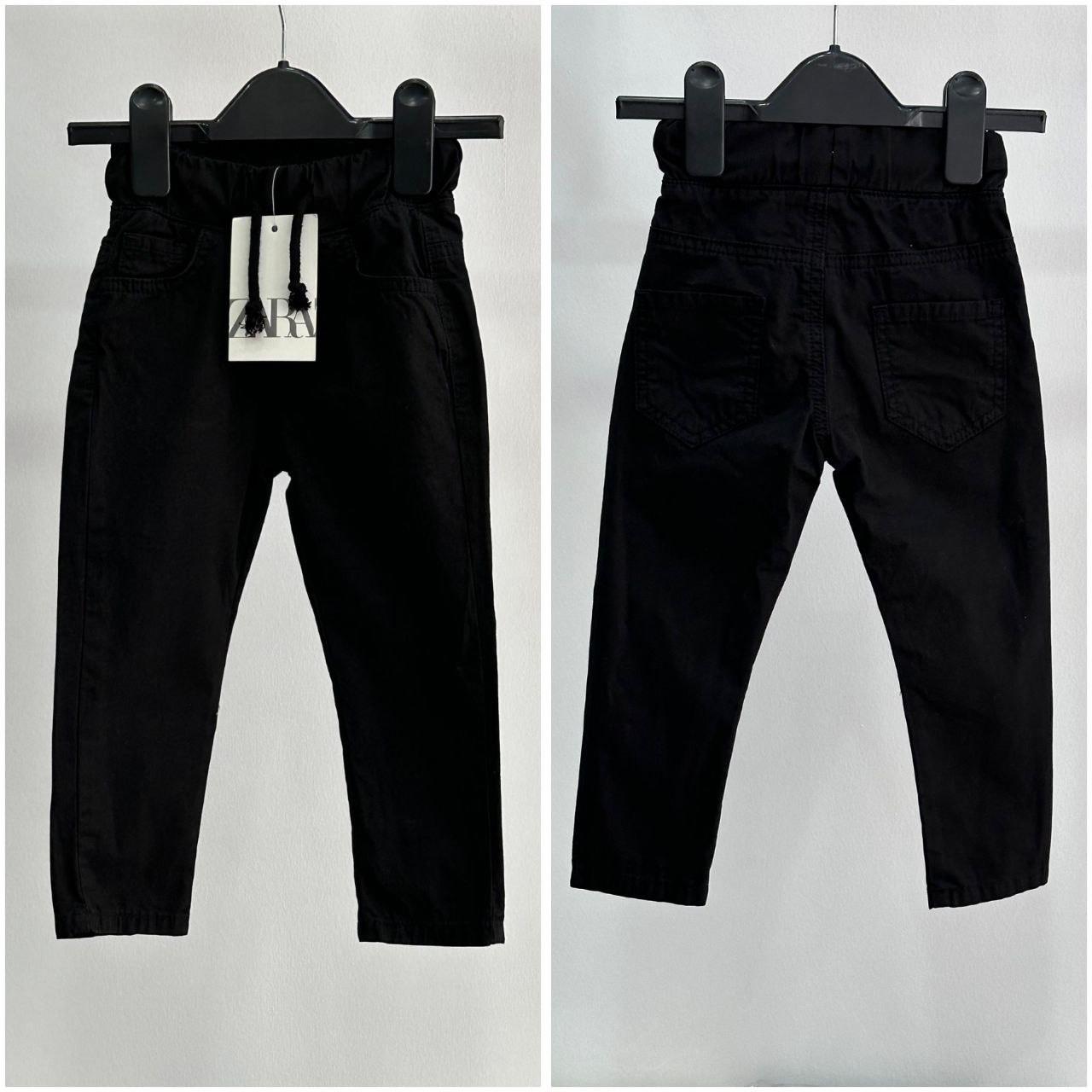 Siyah Gabardin Pantolon
