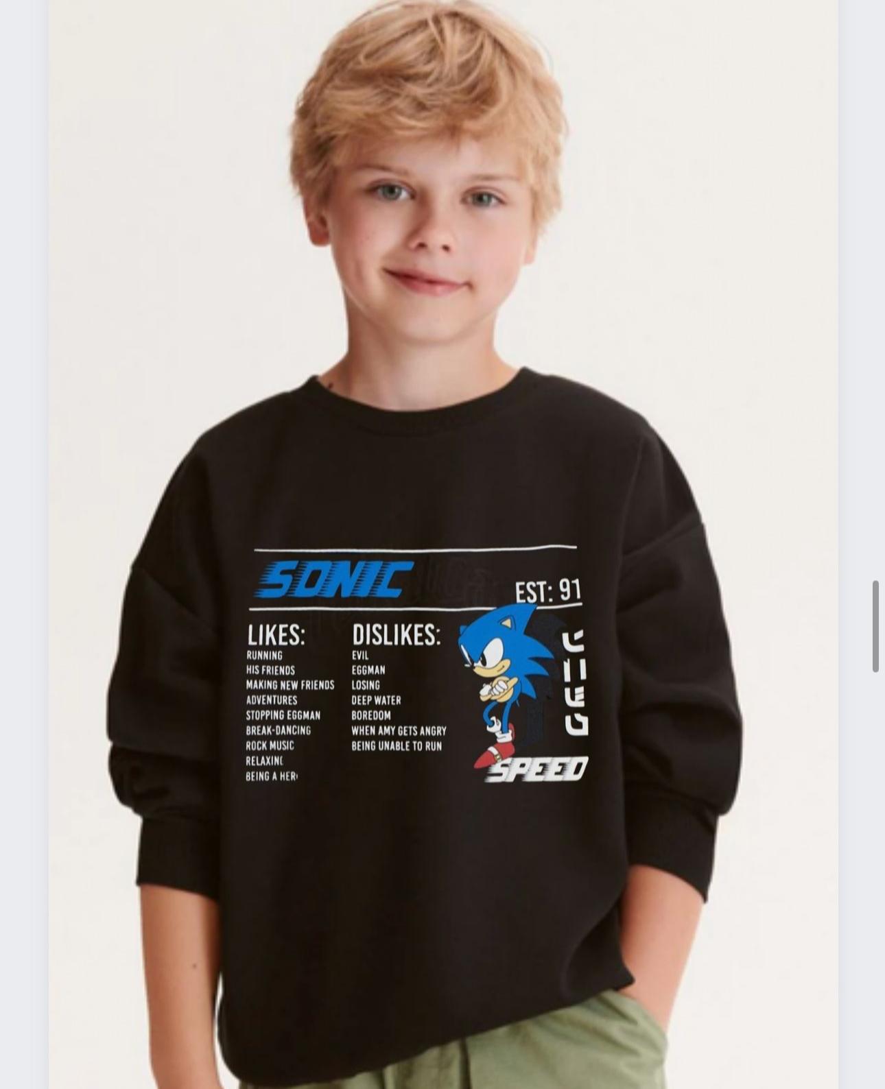 Sonic sweatshirt 