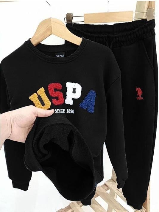 USPA SİYAH EŞOFMAN TAKIMI