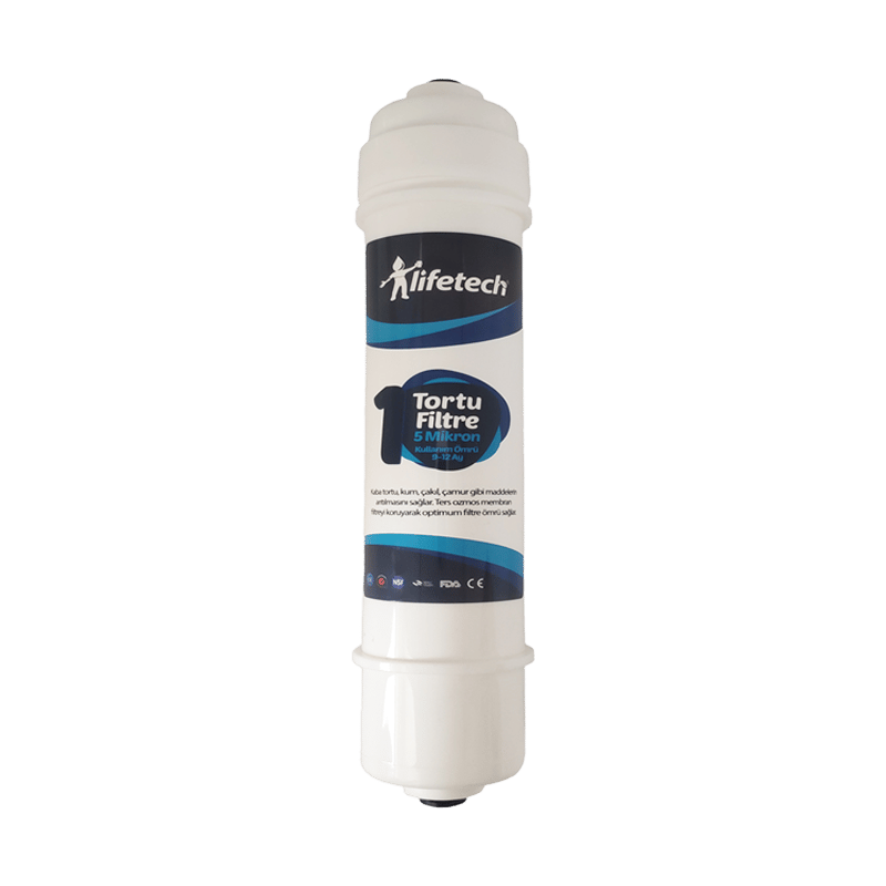 Lifetech 5 Mikron Inline Sediment Filtre (Kapalı Kasa)