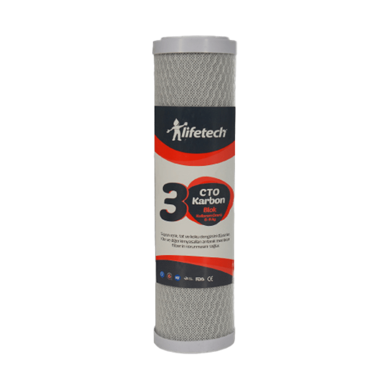 Lifetech Cto Blok Karbon Filtre