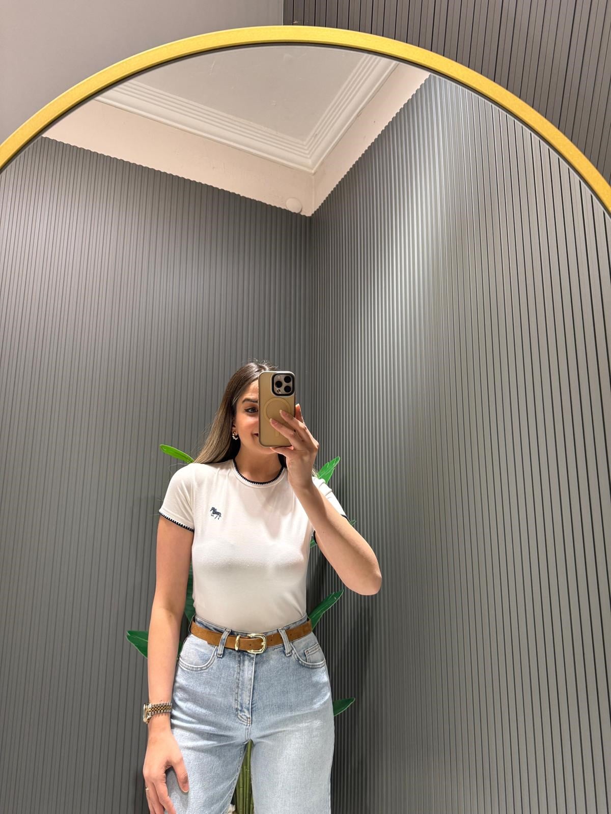 BEYAZ LACİVERT CROP