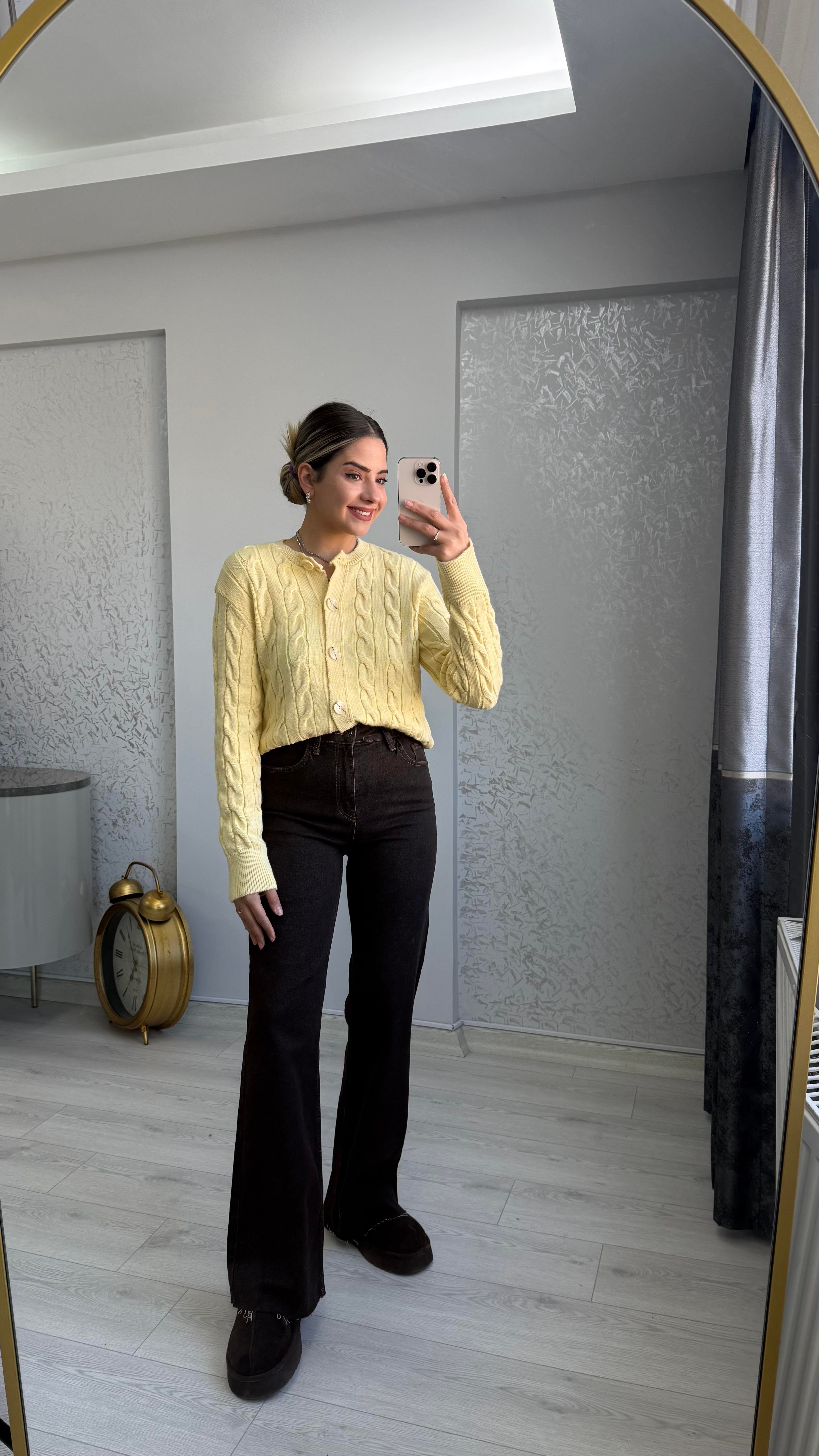 KAHVE PAÇA KESİK JEAN