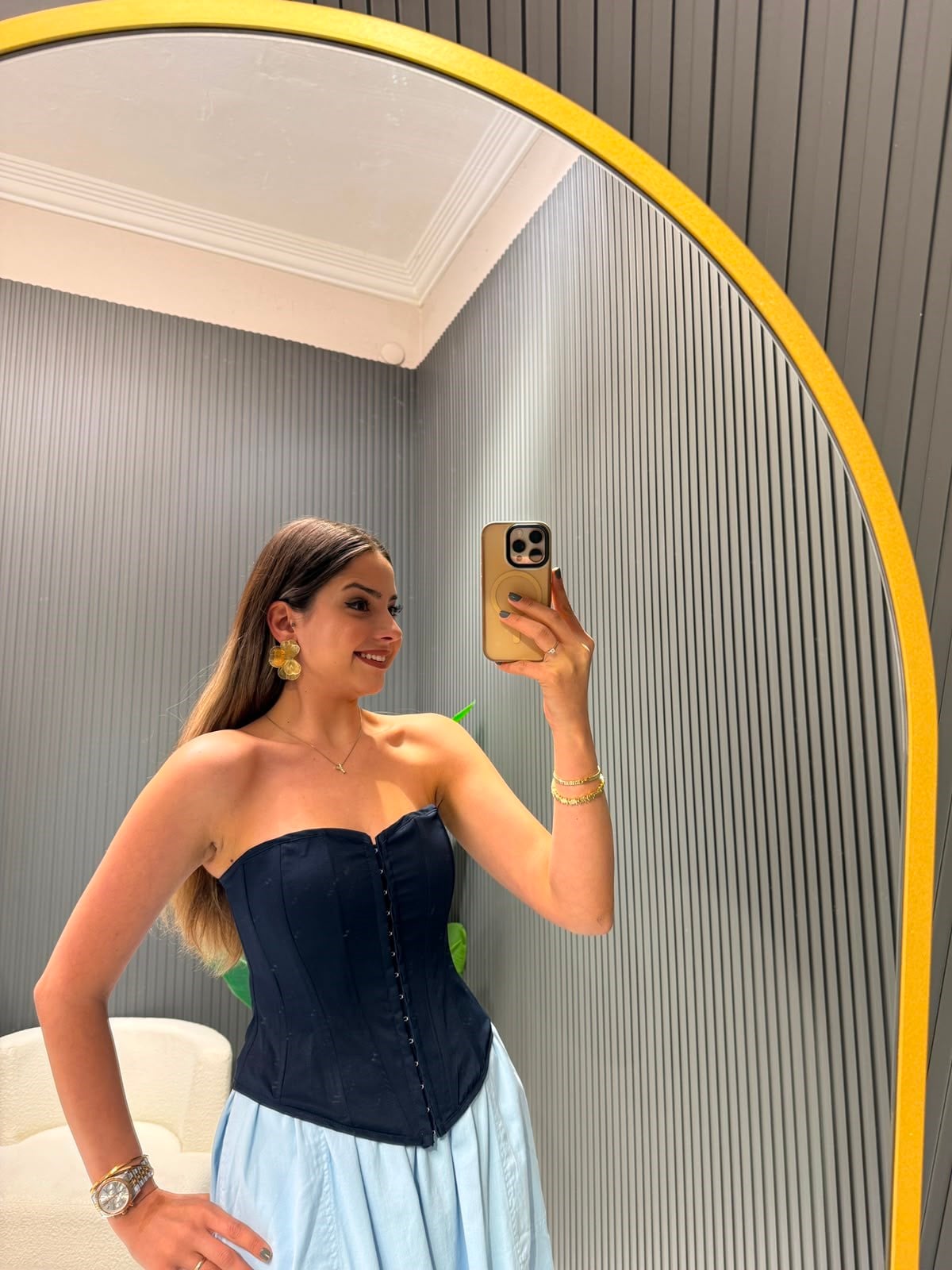 LACİVERT KORSE