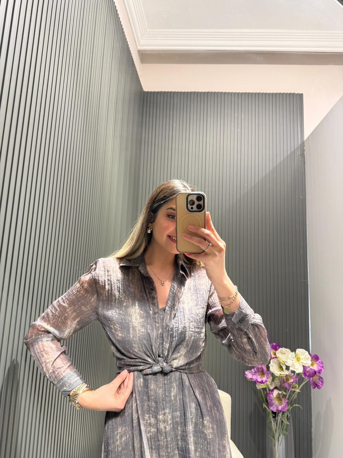 MD BATİK DESENLİ GÖMLEK 