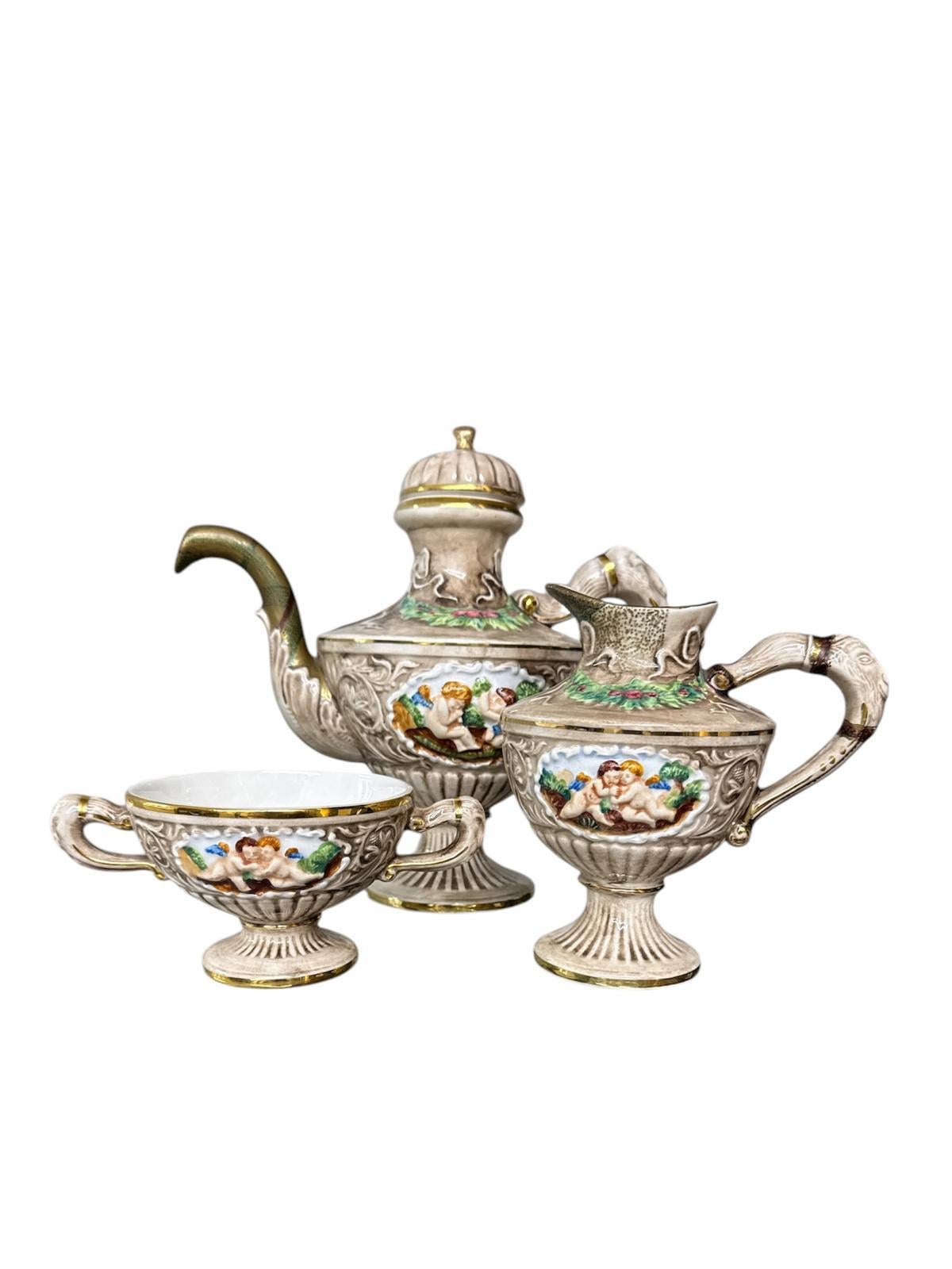 CAPODIMONTE ÇAY SETİ