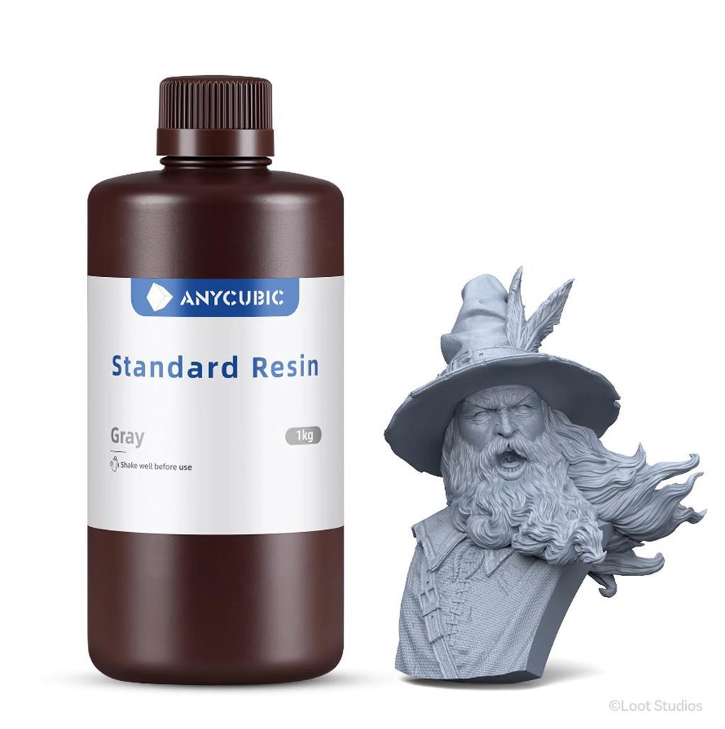 Anycubic Standart UV Reçine 1Kg Gri