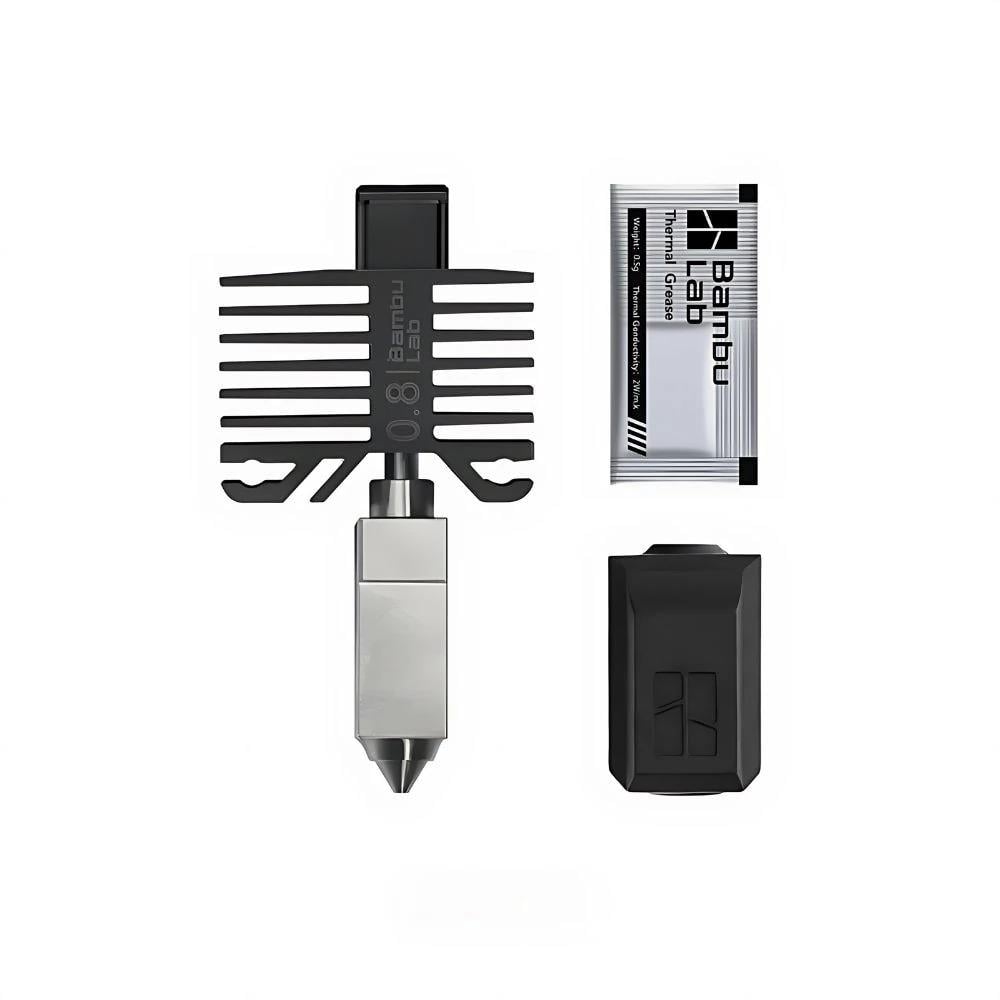 Bambu Lab X1/ P1 Serisi 0.8mm Hotend Nozzle Seti - Sertleştirilmiş Çelik - FAH003-N-1