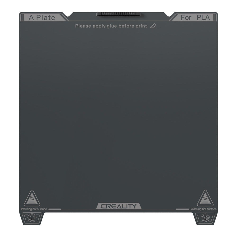 Creality K1C Pürüzsüz PEI Tabla 235x235mm -Yumuşak Manyetik Hariç