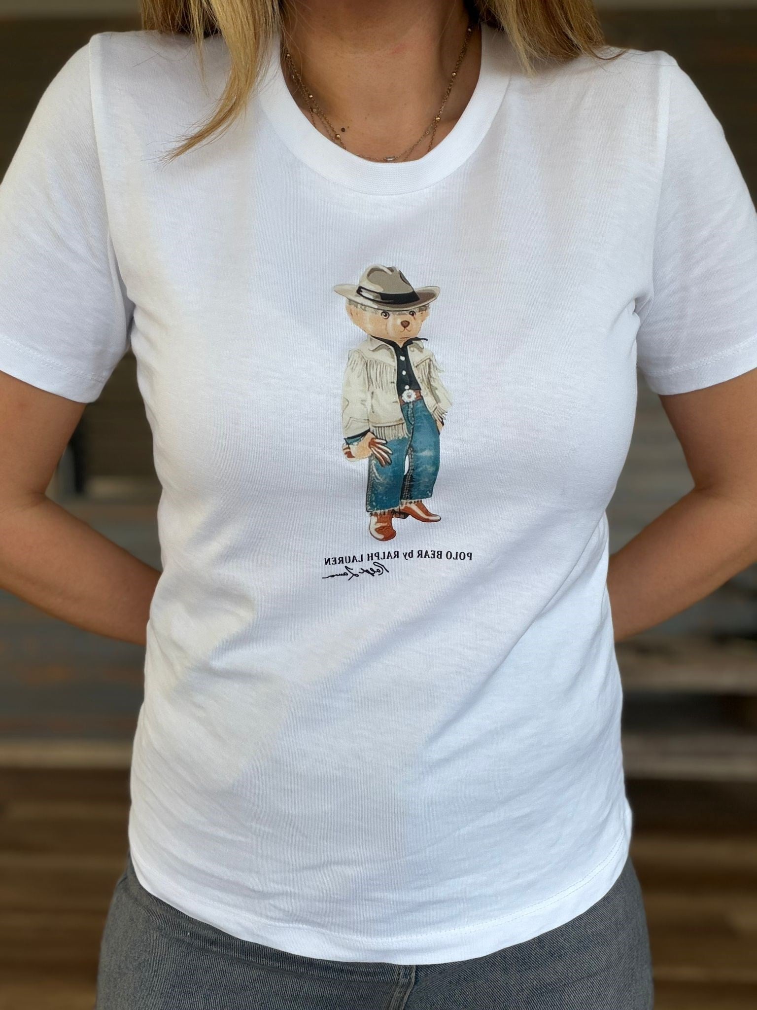 Göğüs Orta Baskı Logolu T-Shirt