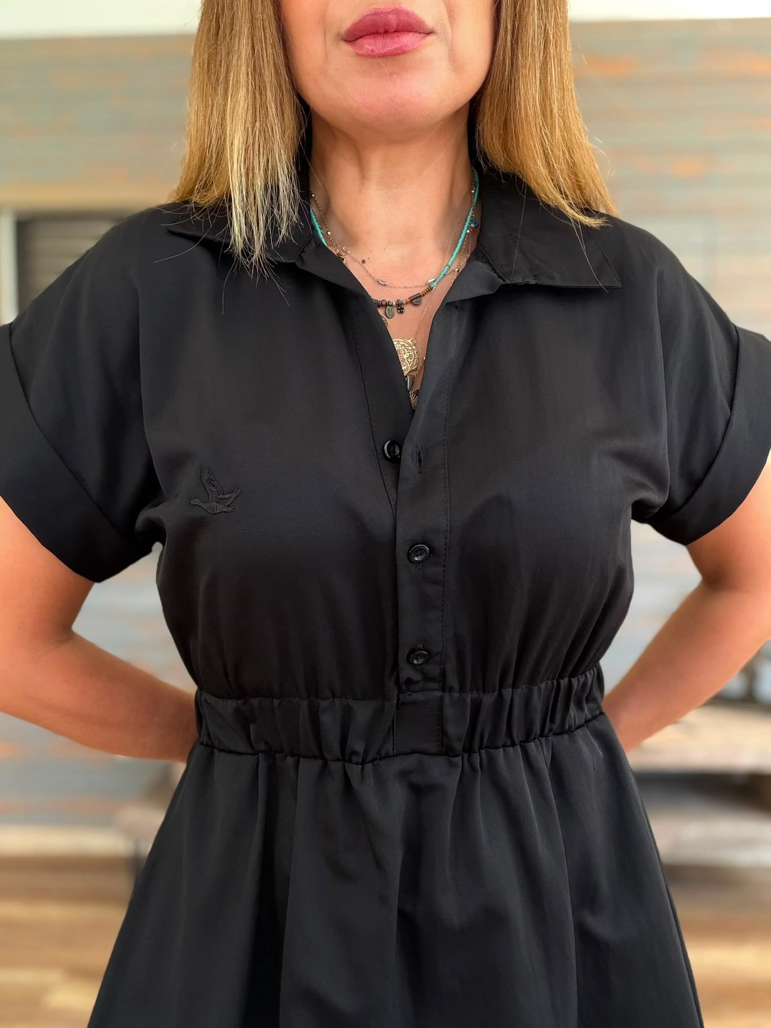 Marka Nakış Logolu Elbise