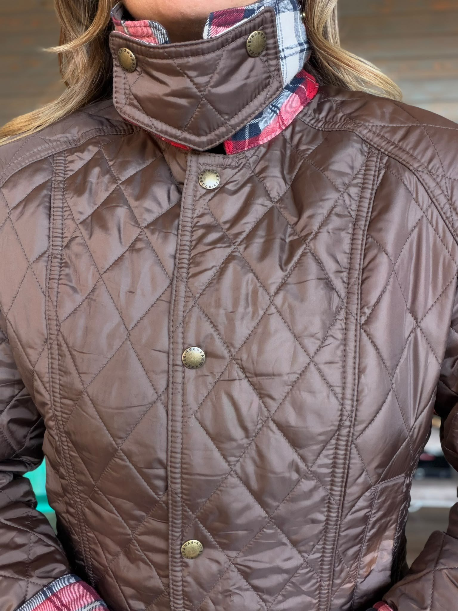 Modern Beadnell Kapitone Ceket