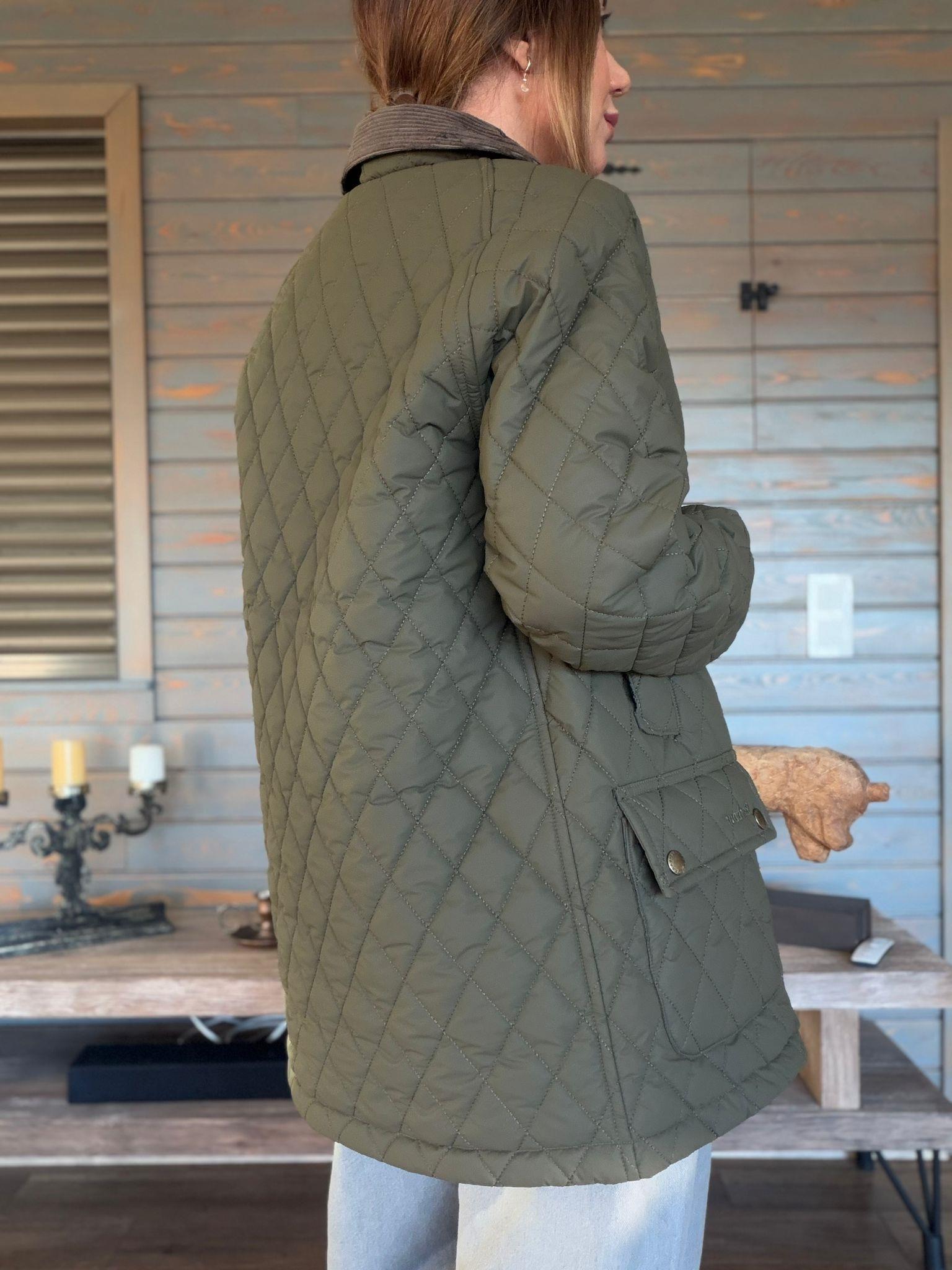 Modern Bedale Kapitone Ceket