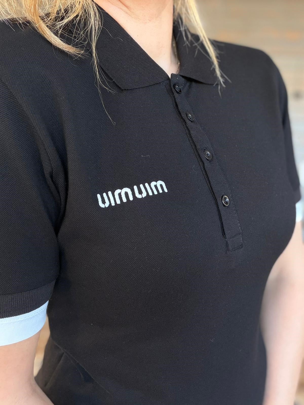 Nakış Logolu Yakalı T-Shirt