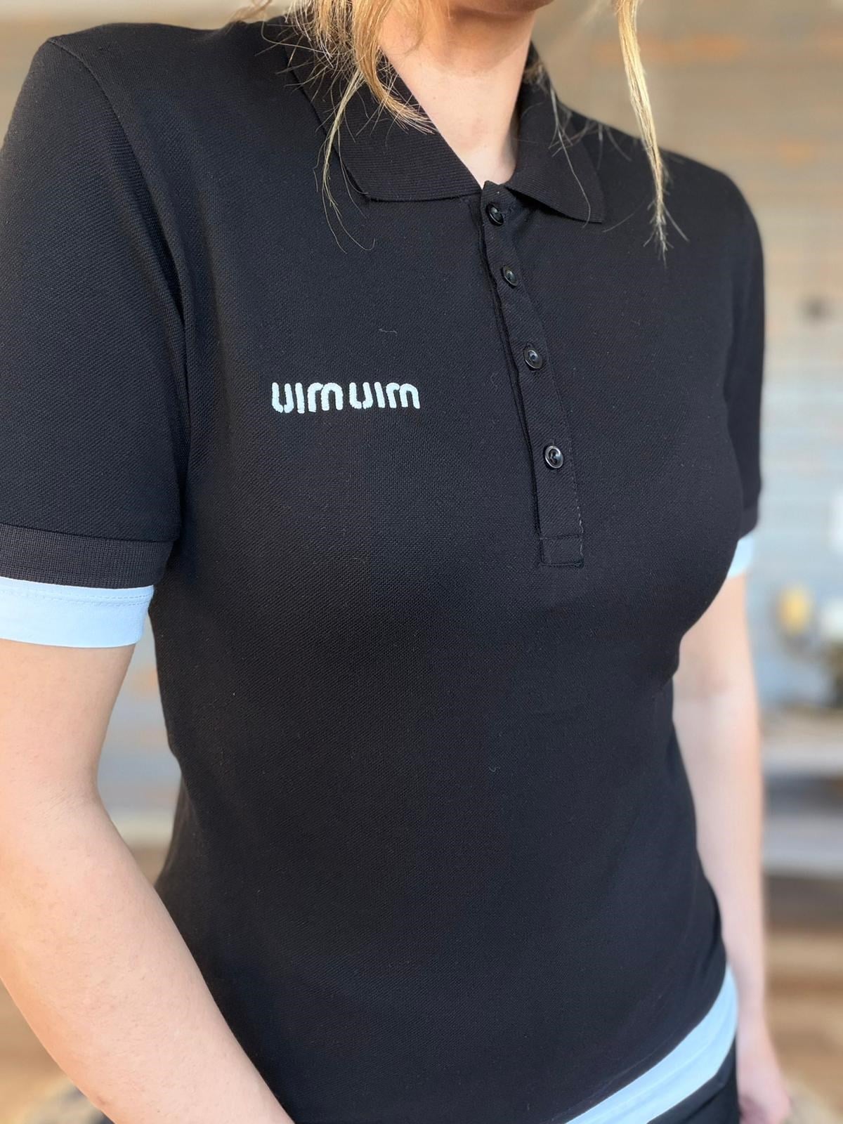 Nakış Logolu Yakalı T-Shirt
