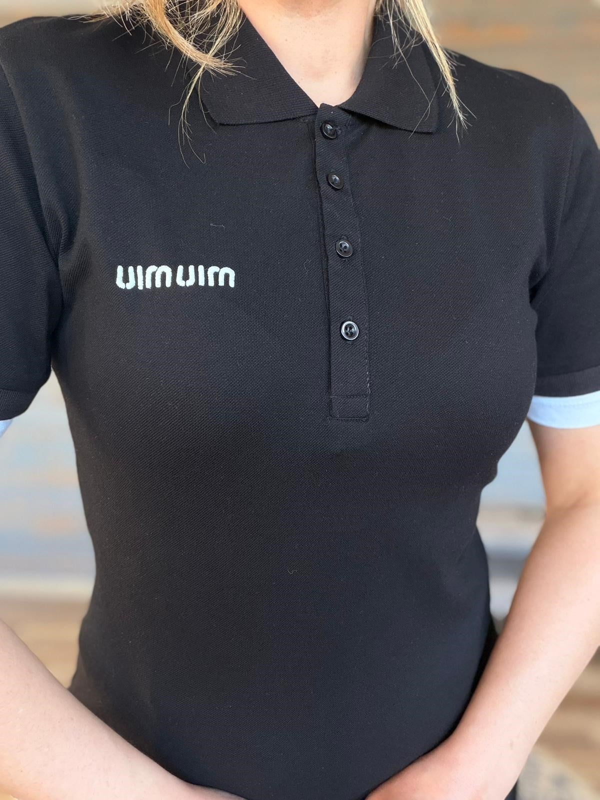Nakış Logolu Yakalı T-Shirt