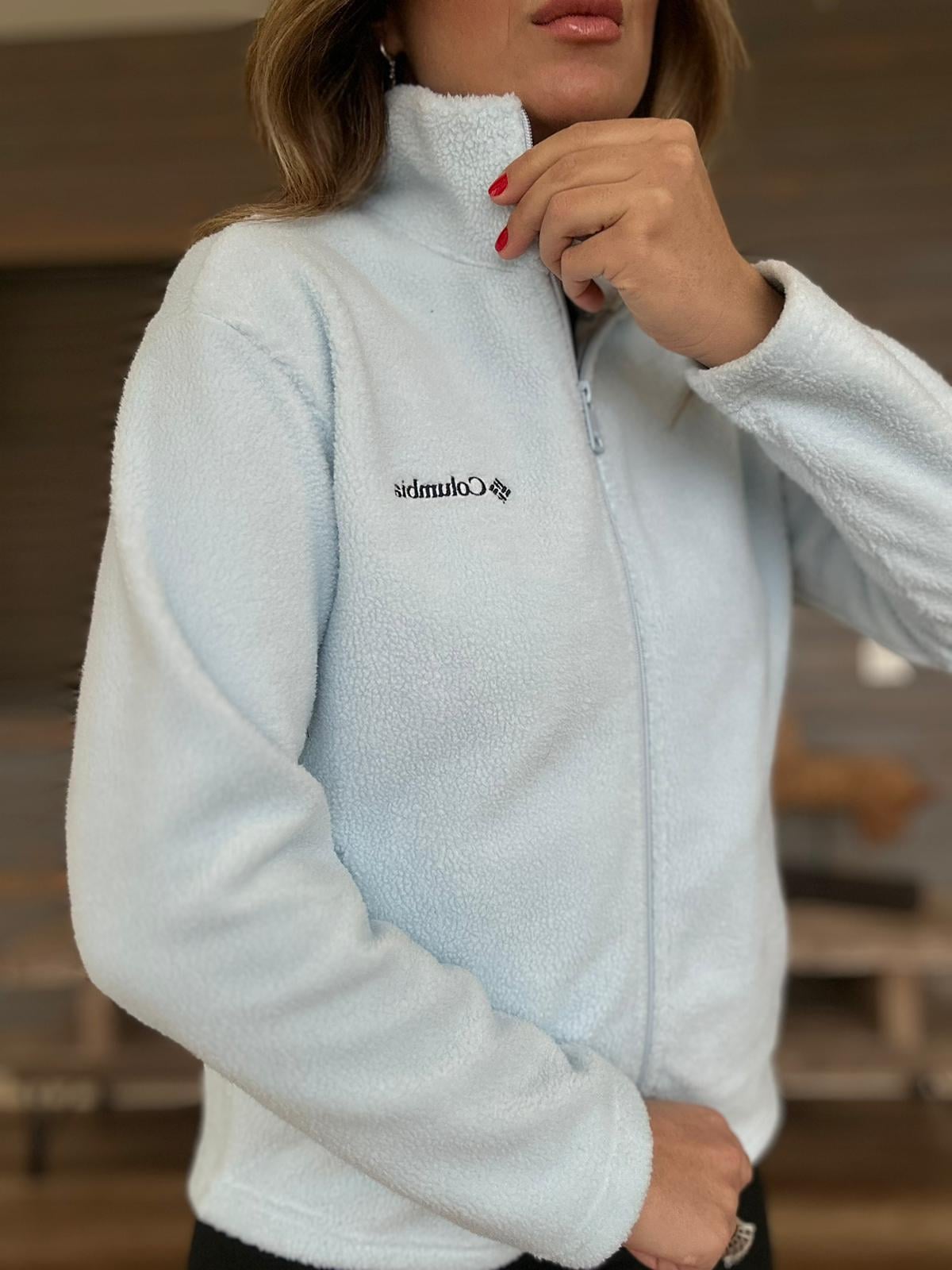 Nakış Marka Logolu Peluş Ceket