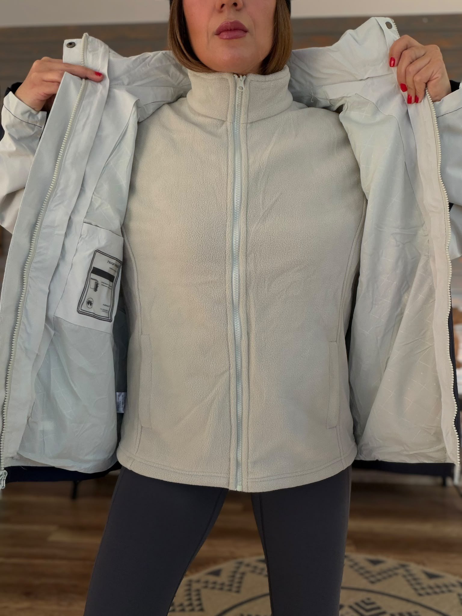 Reflektör Logolu Polarlı 3in1 Kar Montu