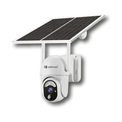 Solinved SOL-CM04 CM04 Akıllı PTZ WiFi Güneş Enerjili Solar Kamera